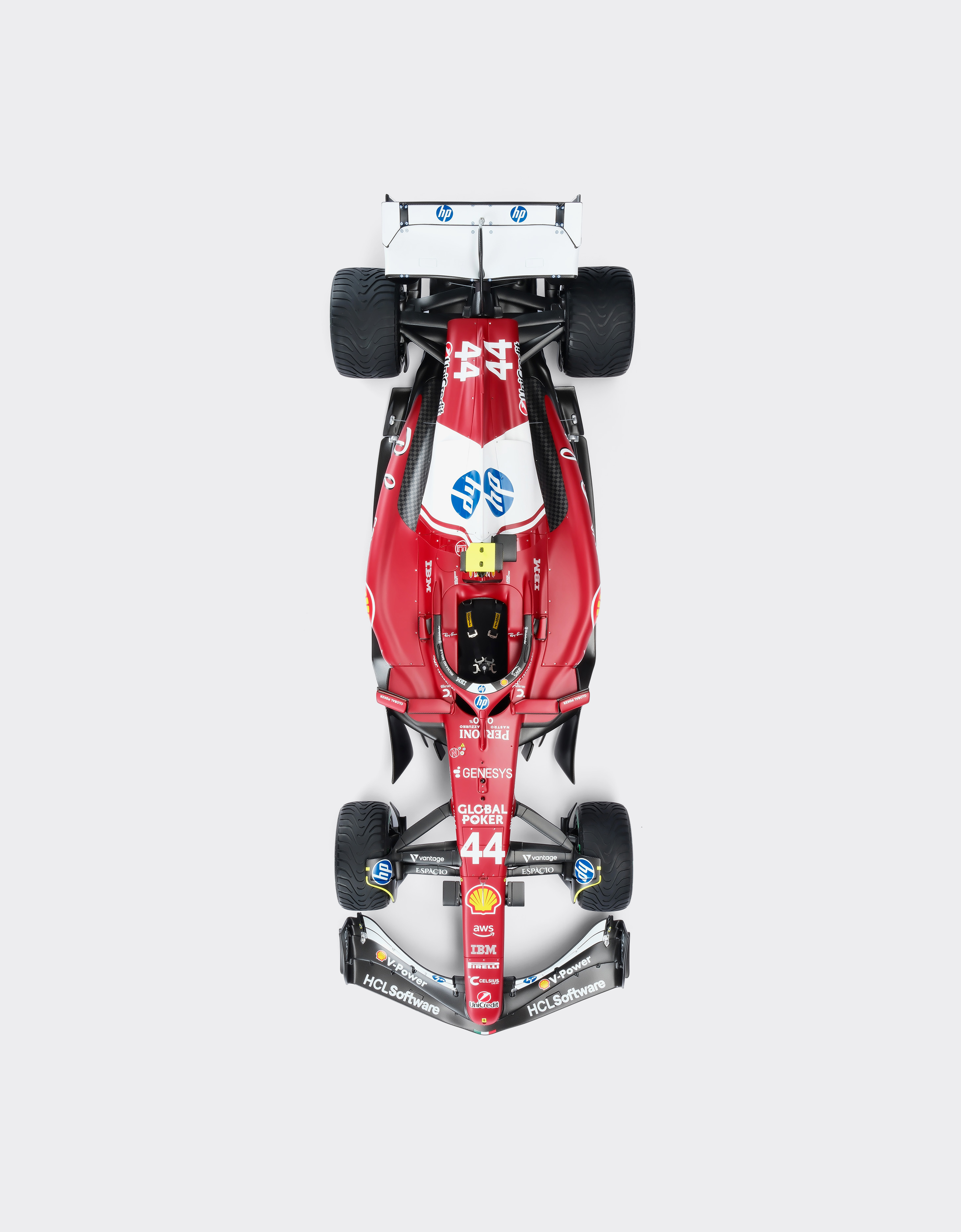  Ferrari Ferrari Sf25 Lh 1:18 Scale Model -  Cars Red Os 