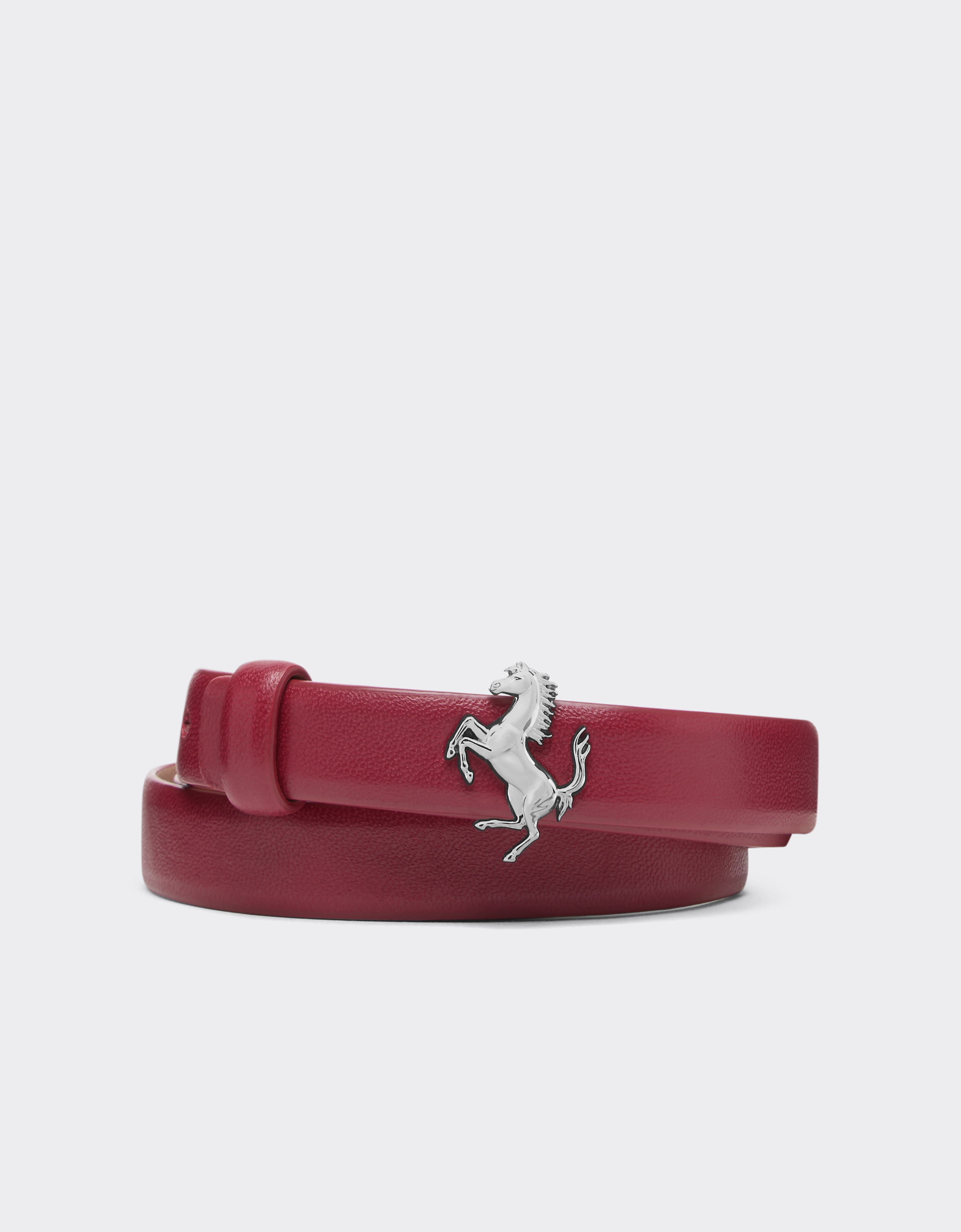Ferrari Thin Nappa Leather Belt