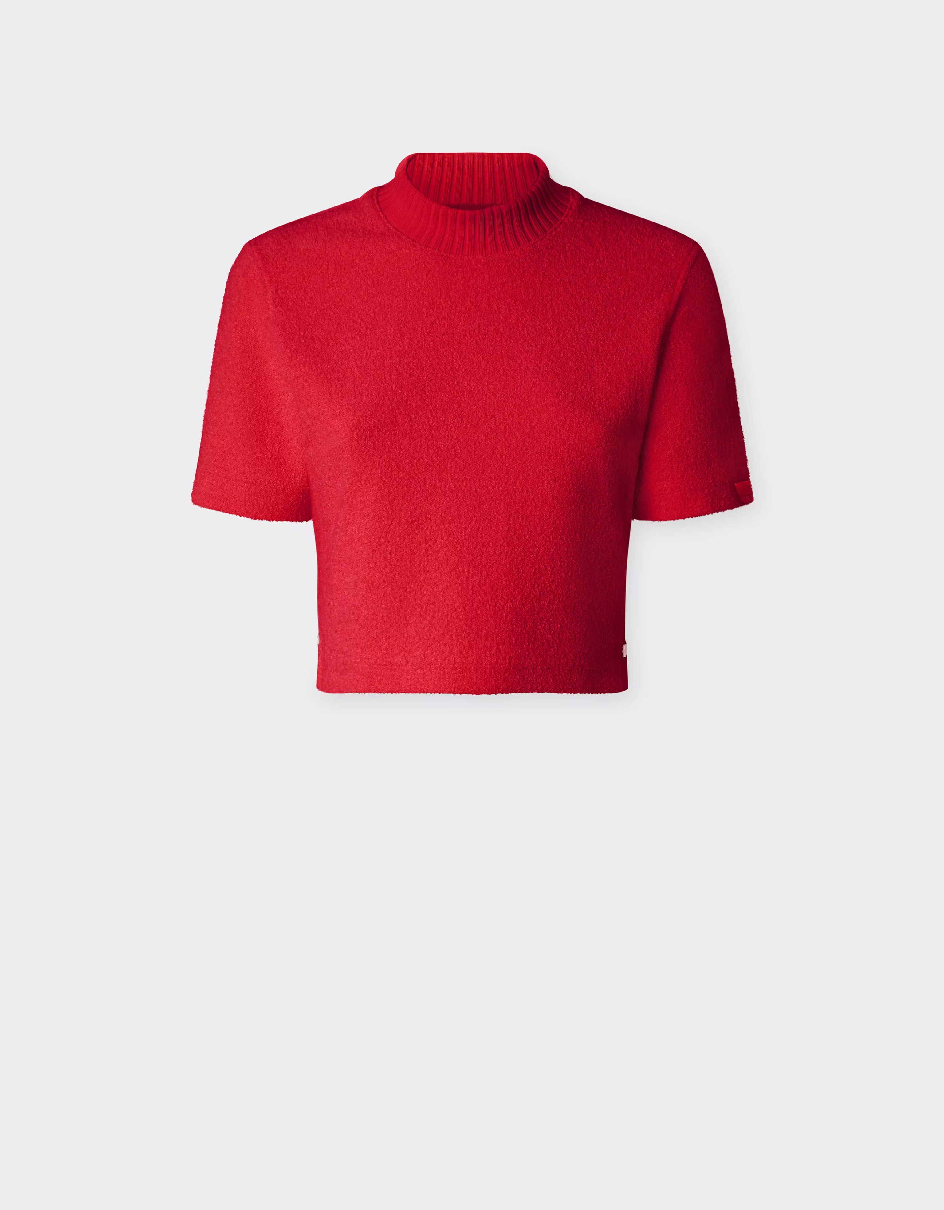 Ferrari Cotton-blend Bouclé Top