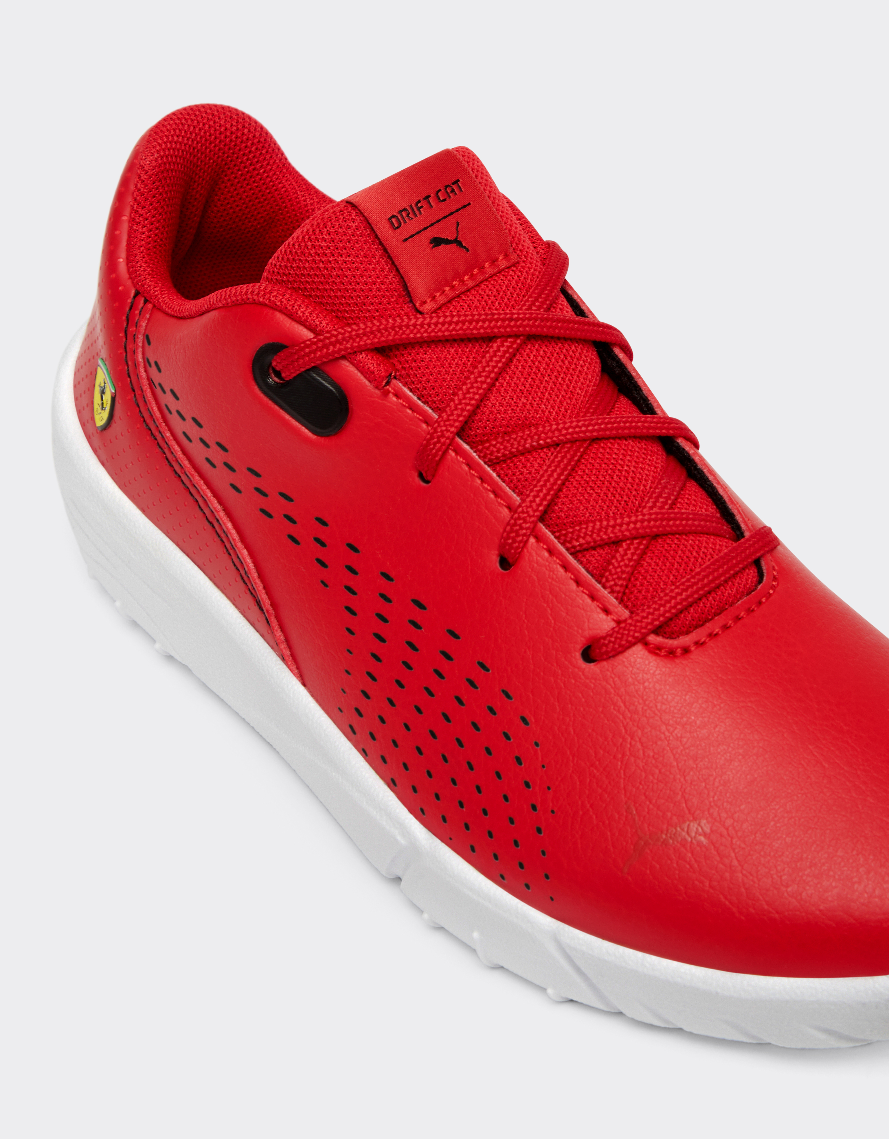Ferrari Children's Puma For Scuderia  Drift Cat Decima Shoes In Rosso Corsa