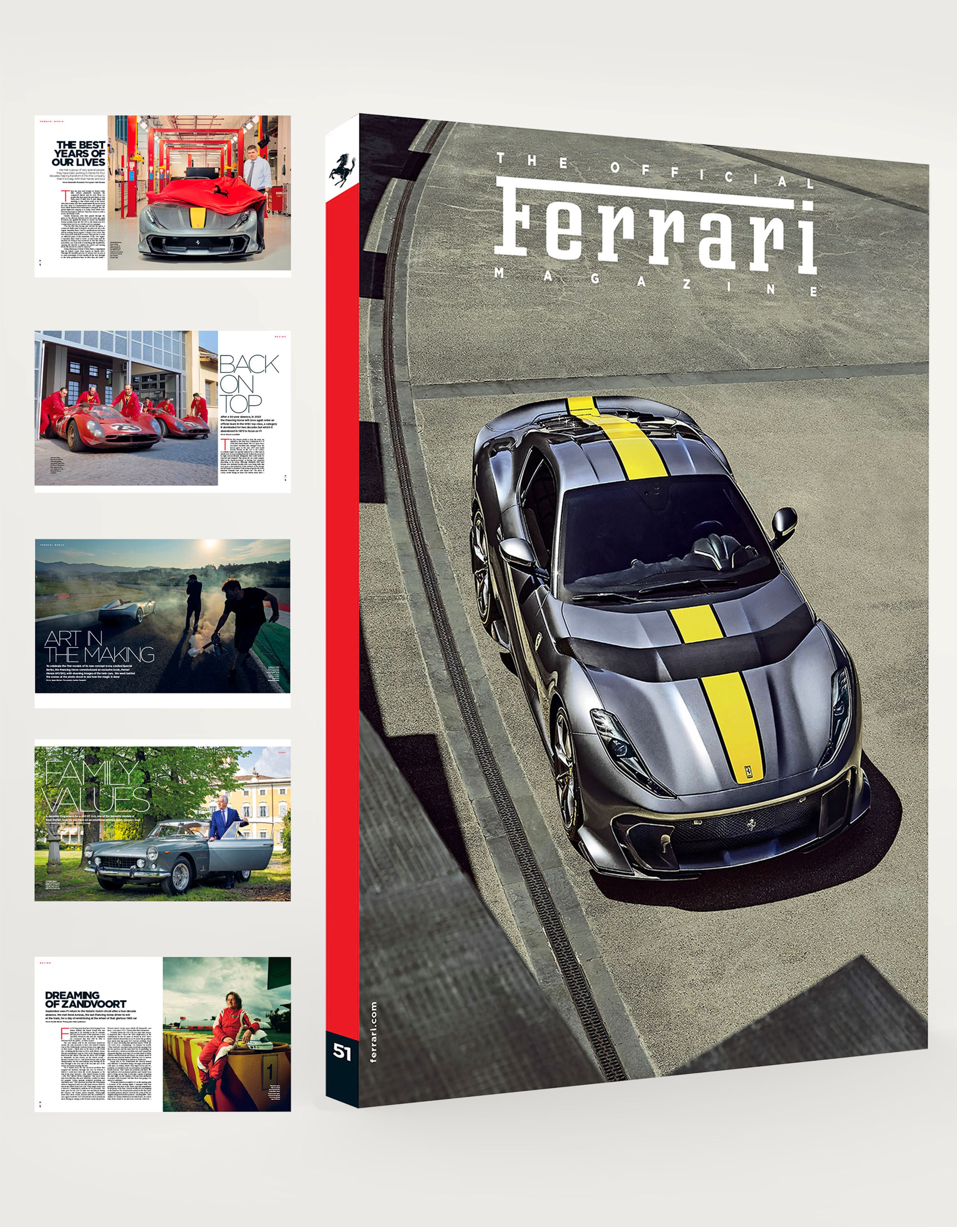  Ferrari The Official Ferrari Magazine Nummer 51 -  Jahresbücher Und Publikationen Mehrfarbig Os 