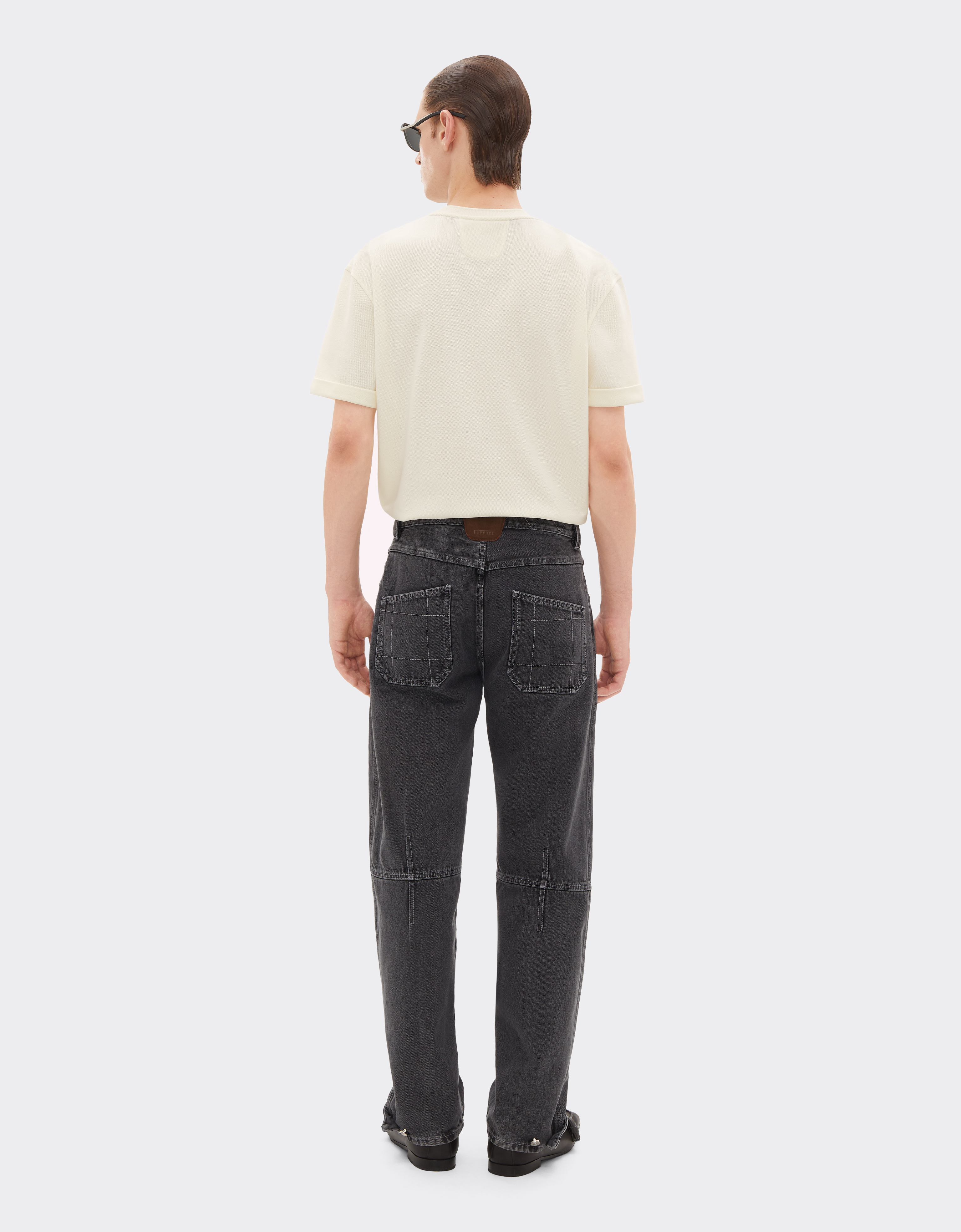 Ferrari Pocket T-shirt In Neutral