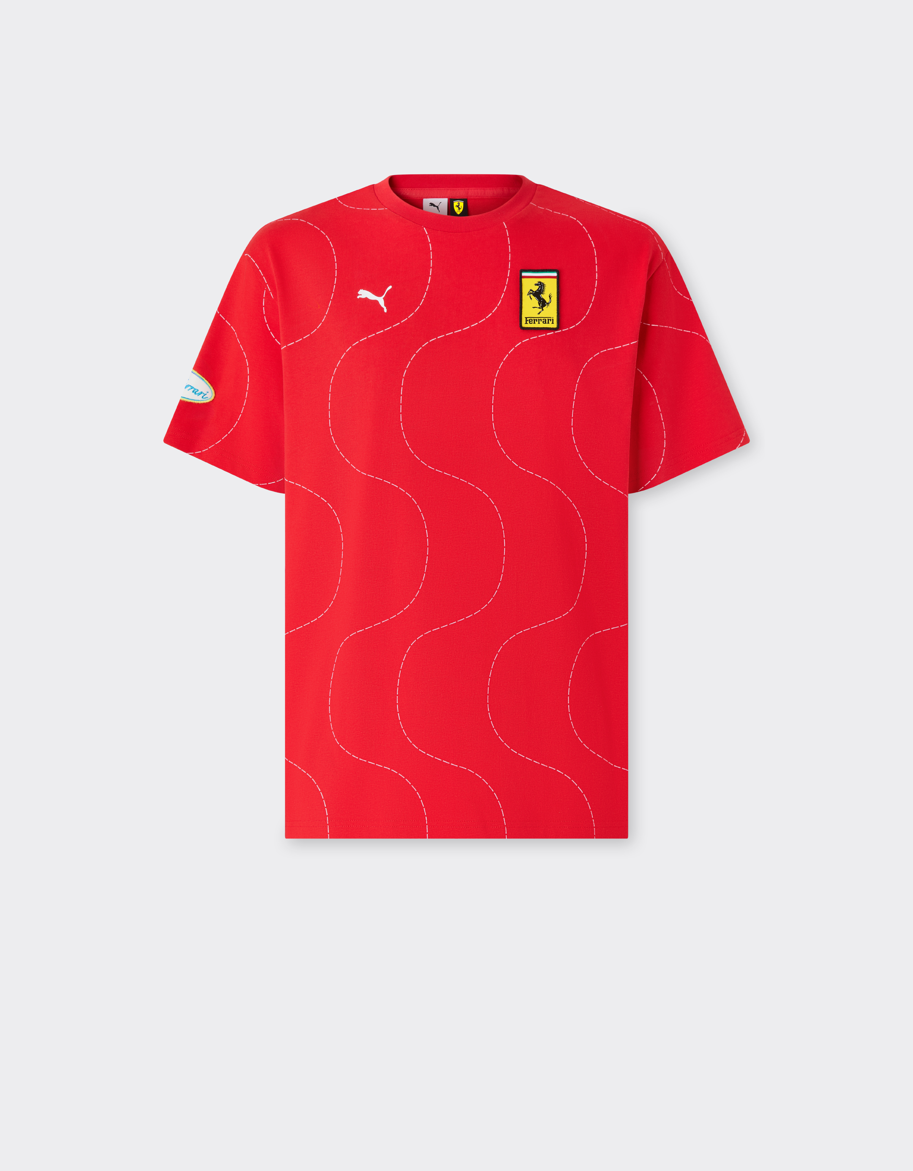 Ferrari Puma For Scuderia  Hp 2025 Monza Limited Edition T-shirt In Red