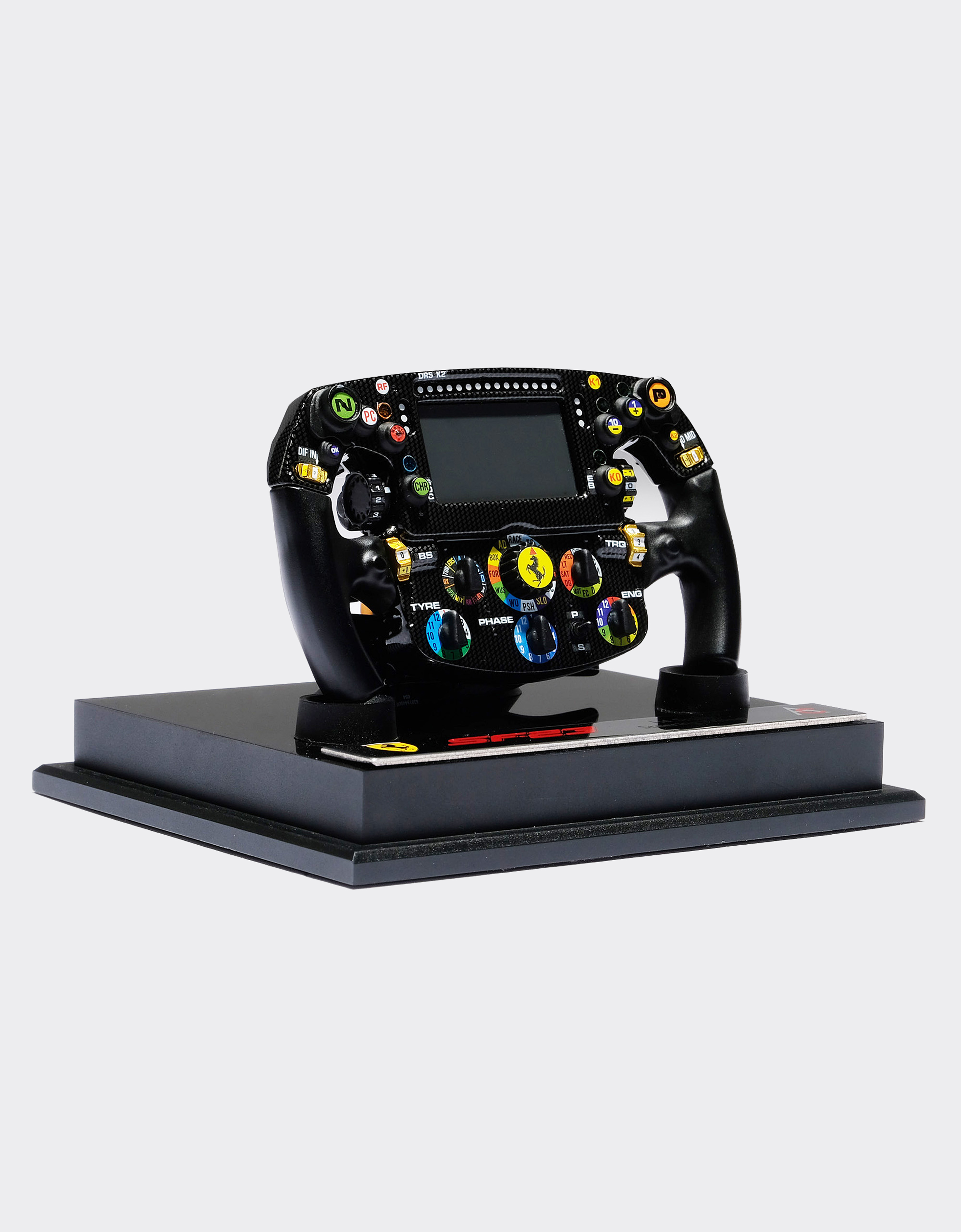  Ferrari Sf-23 Steering Wheel Model In 1:4 Scale -  Replica & Scale Models Black Os 
