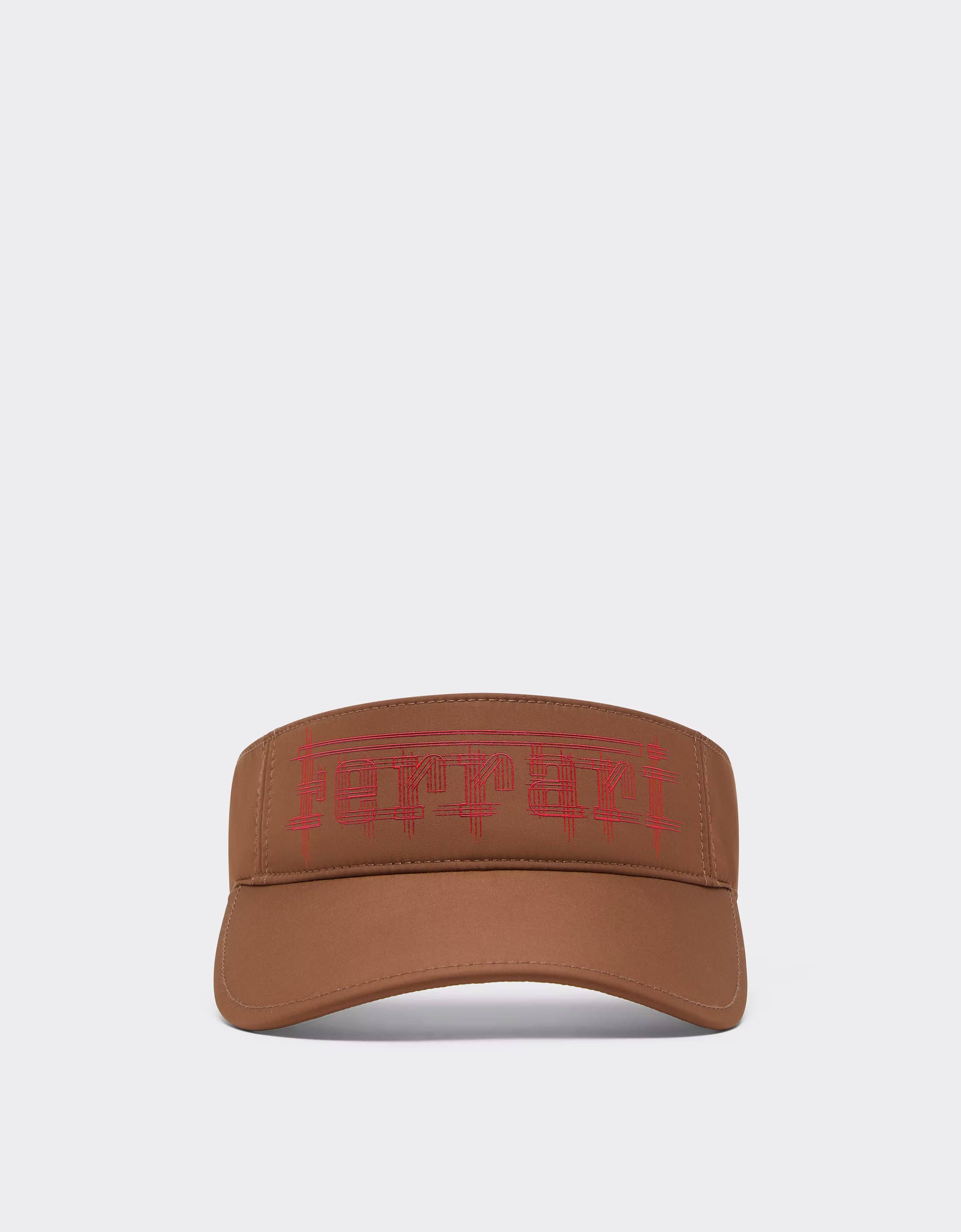 Ferrari Visor For The 2026 Monaco Grand Prix In Brown