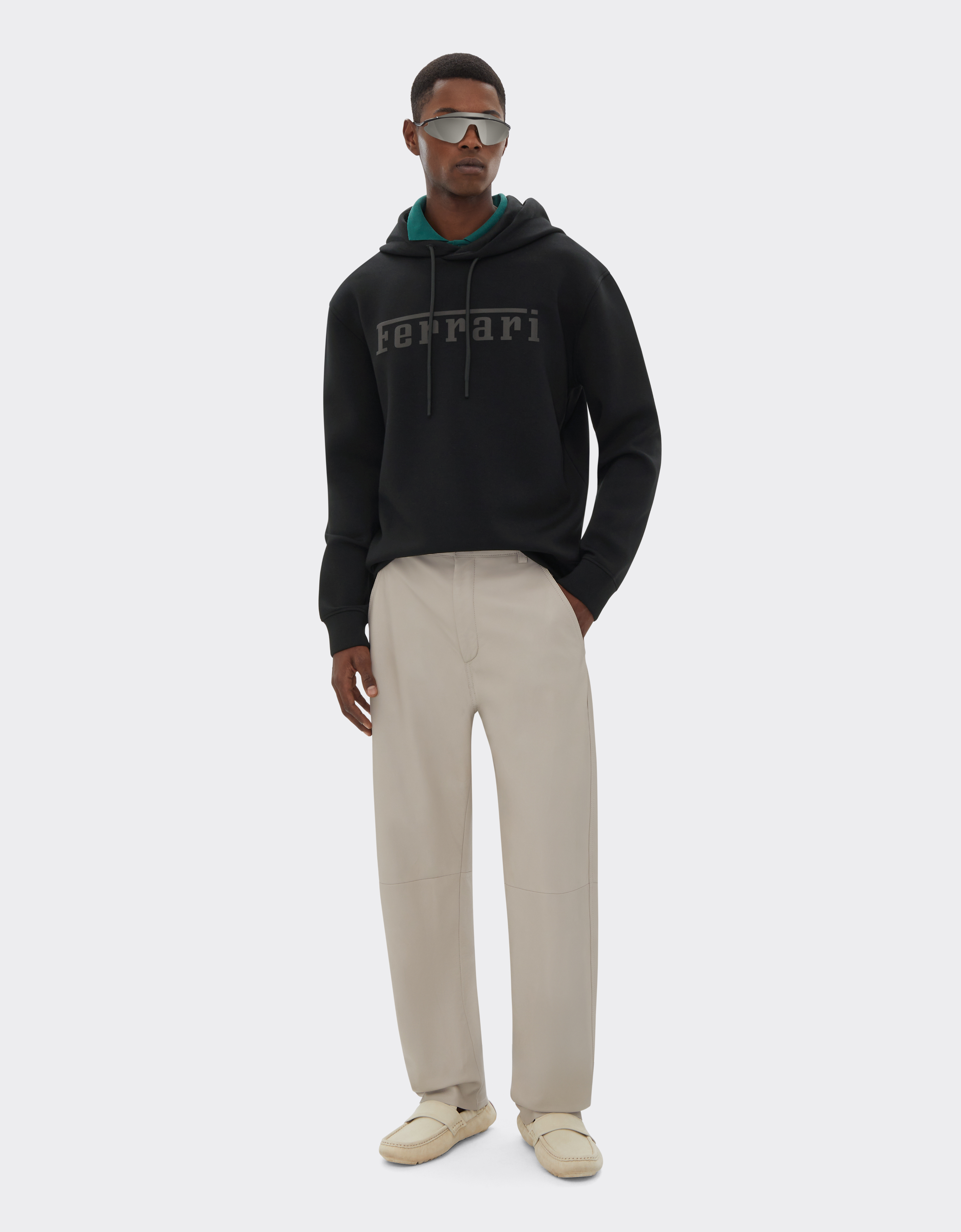  Ferrari Scuba-sweatshirt Mit Ferrari-logo -  Pullover & Strickwaren Schwarz Xs 