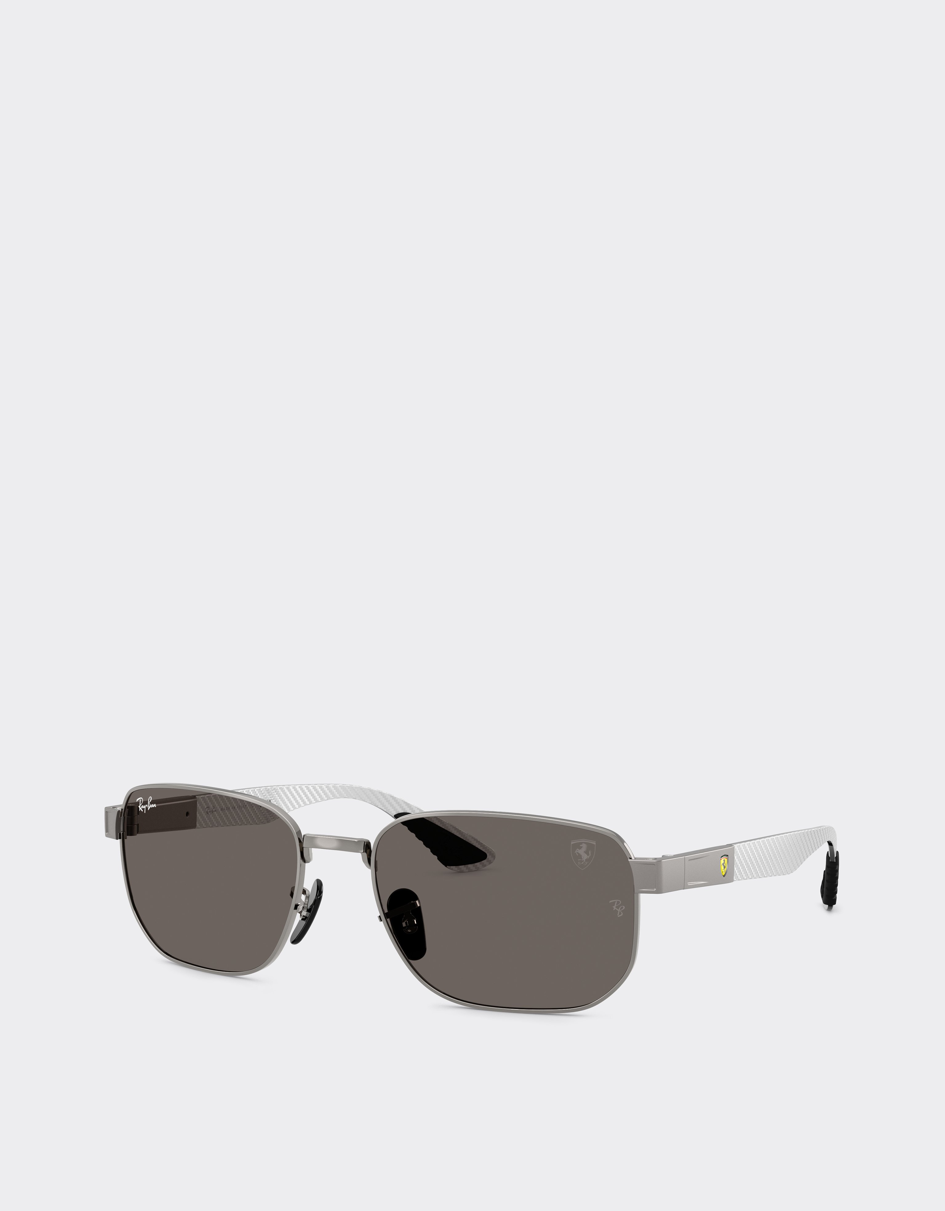  Ferrari Ray-ban Für Scuderia Ferrari Rb8329m Aus Gunmetal-metall Mit Dunkelgrauen Gläsern -  Sonnenbrillen Gunmetal Os 