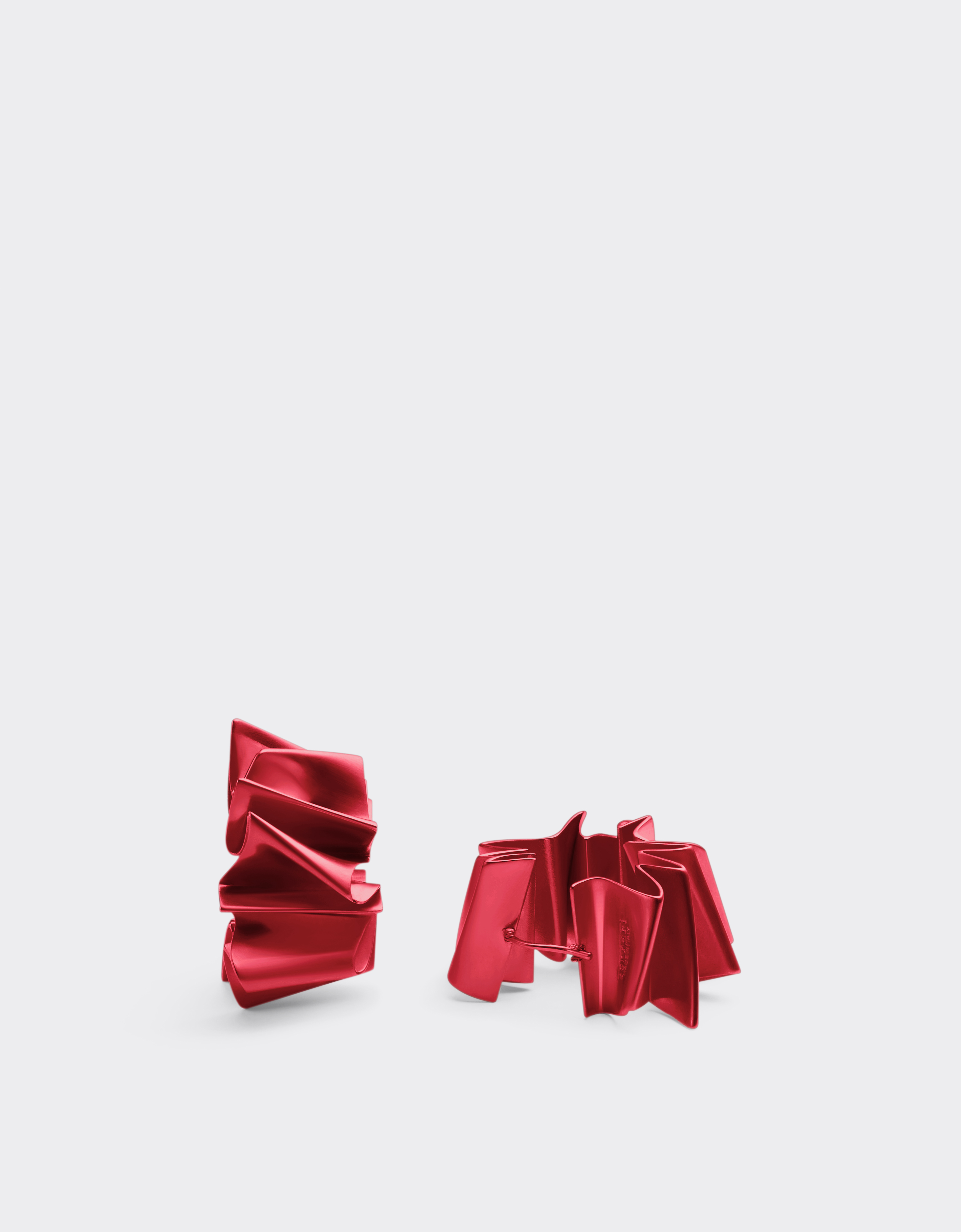 Ferrari Women's Rosso Dino Metallic Earrings - Earrings Os