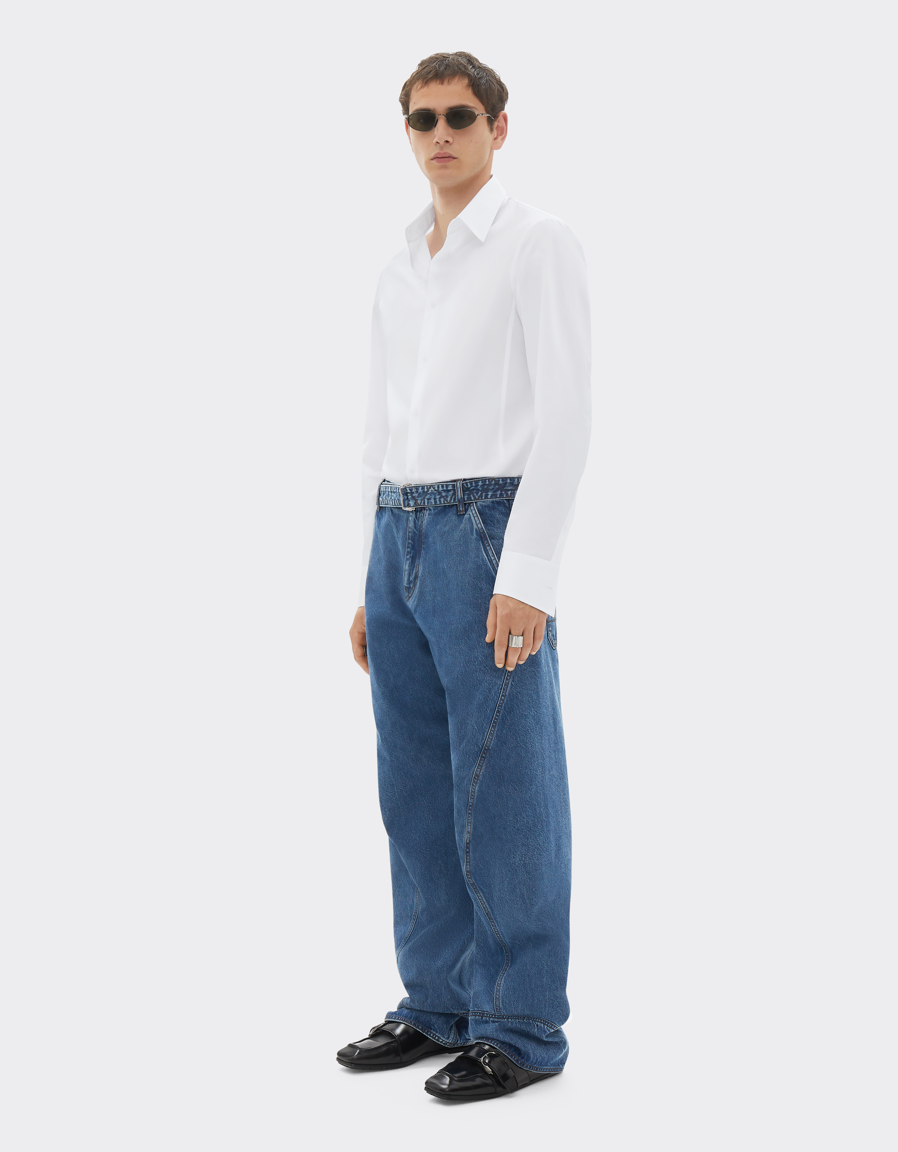 Ferrari Washed Denim Trousers