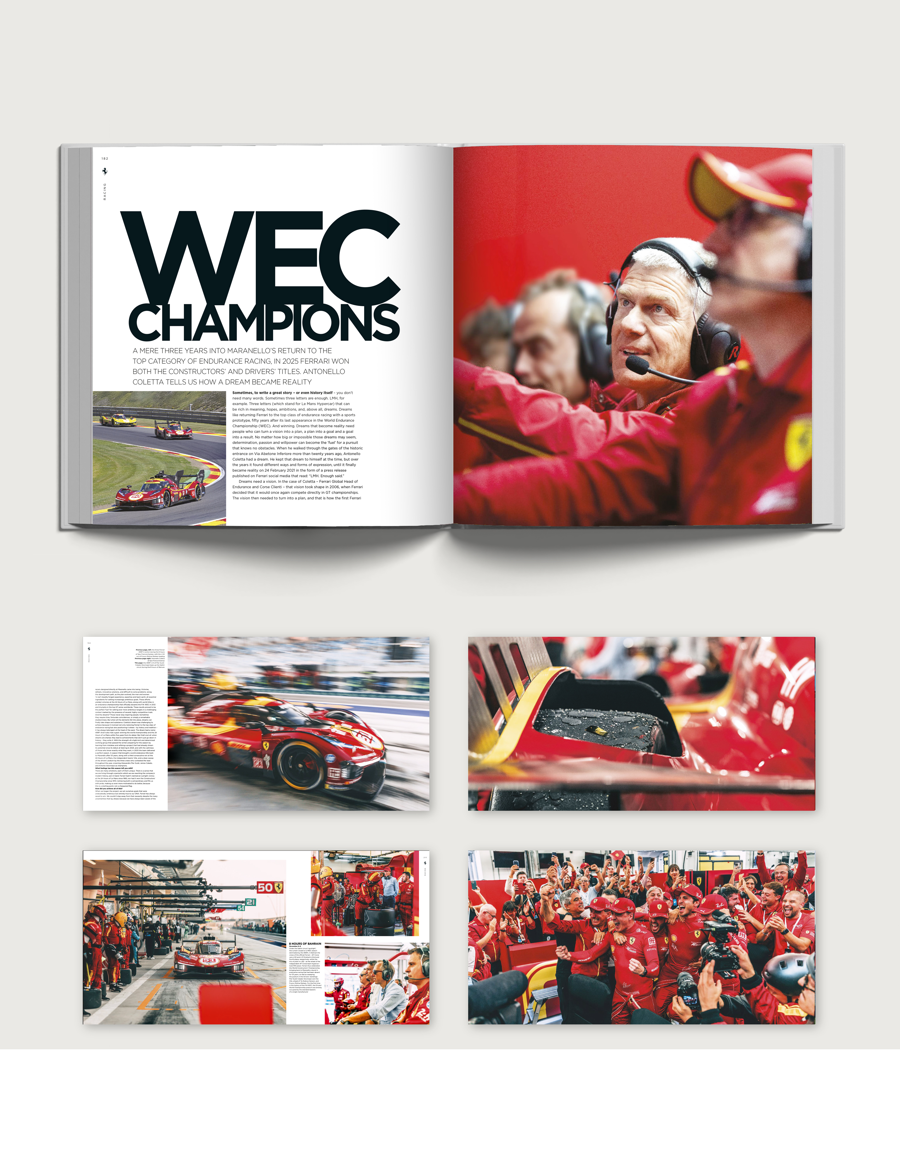  Ferrari The Official Ferrari Magazine Ausgabe 68 – Jahrbuch 2025 -  Jahresbücher Und Publikationen Multicolore Os 