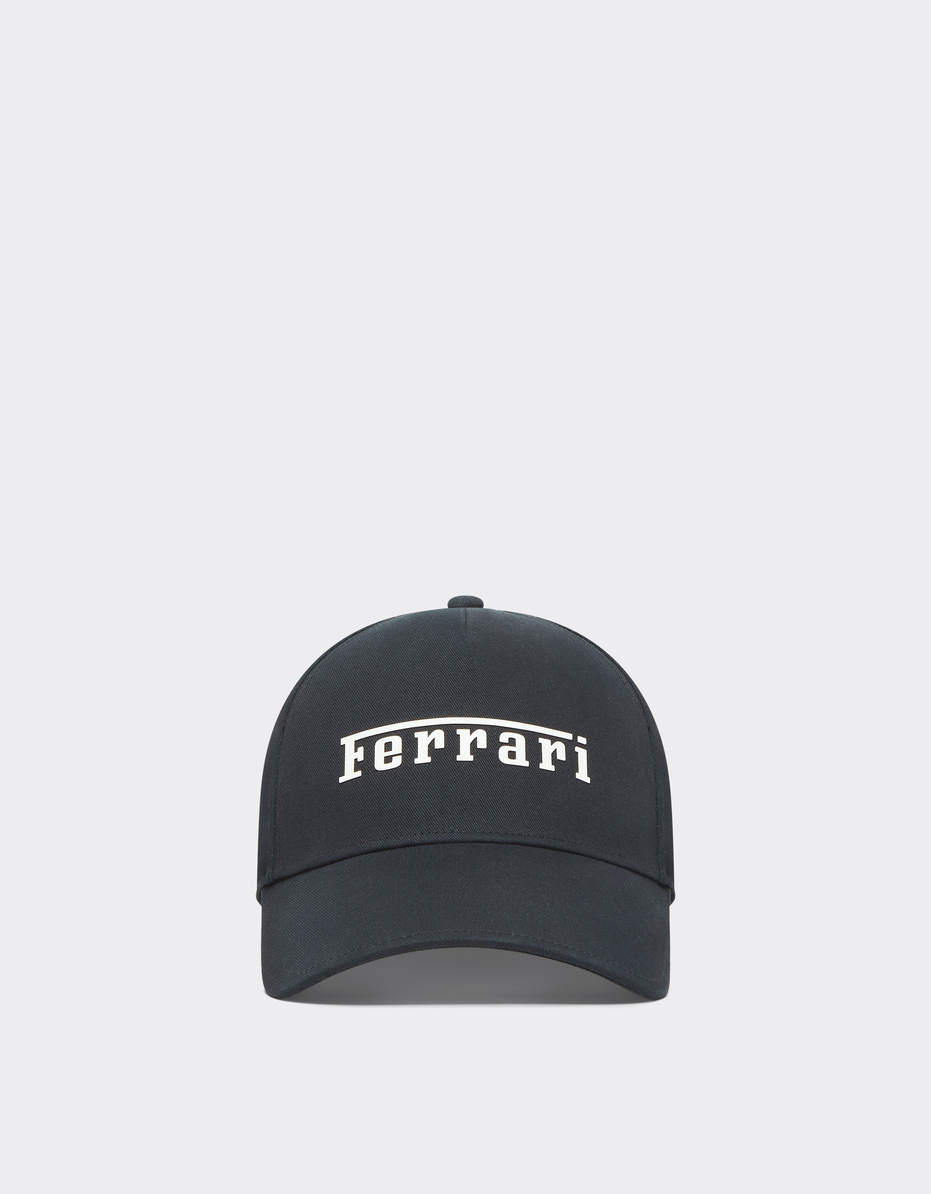 新品 Ferrari 正規品 キャップ フェラーリ メンズ Black Matt ベースボールキャップ ラバーFerrariロゴ | Ferrari®
