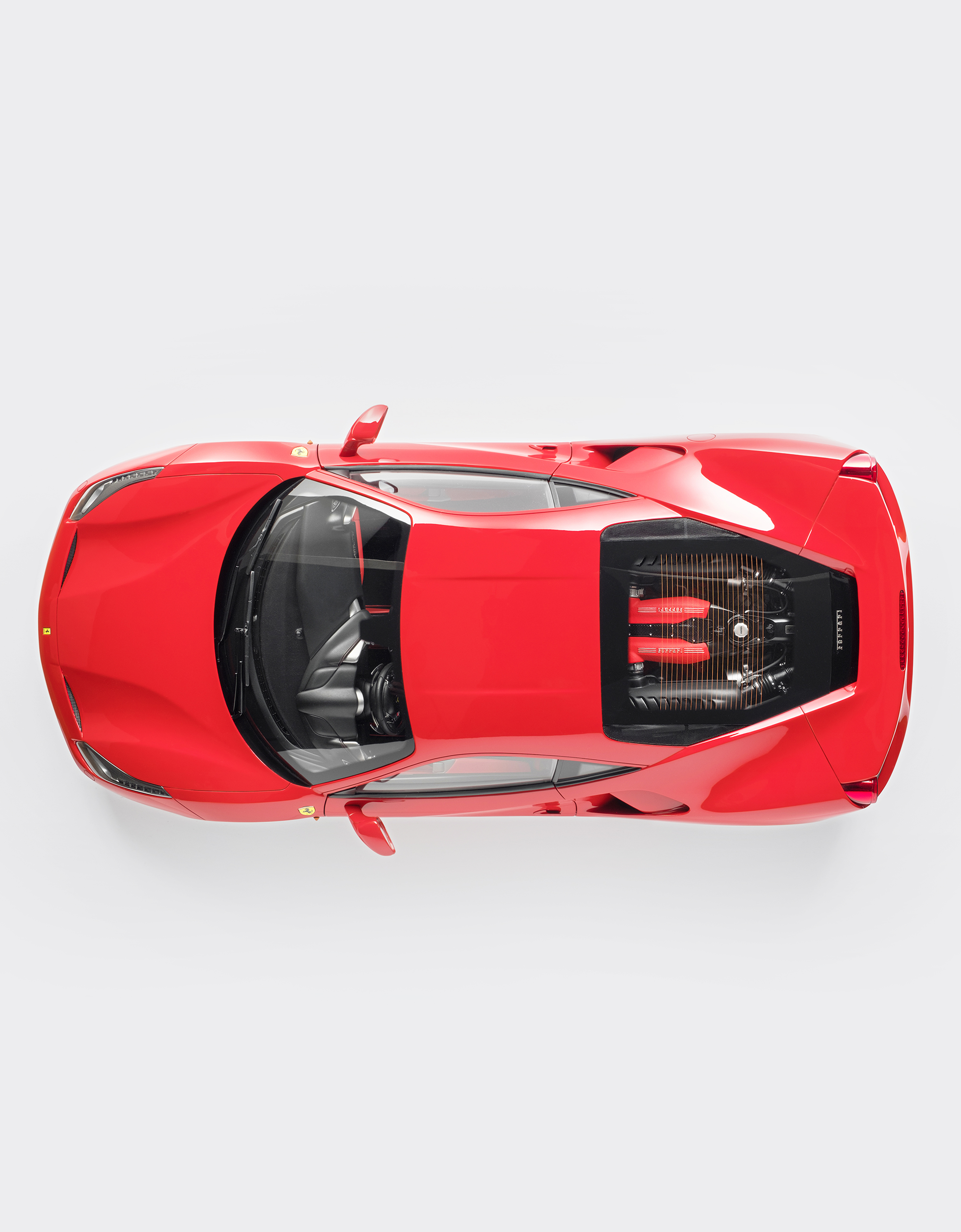  Ferrari Modell Ferrari 488 Gtb Im Maßstab 1:18 - Male Replikate & Modellfahrzeuge Rot Os 