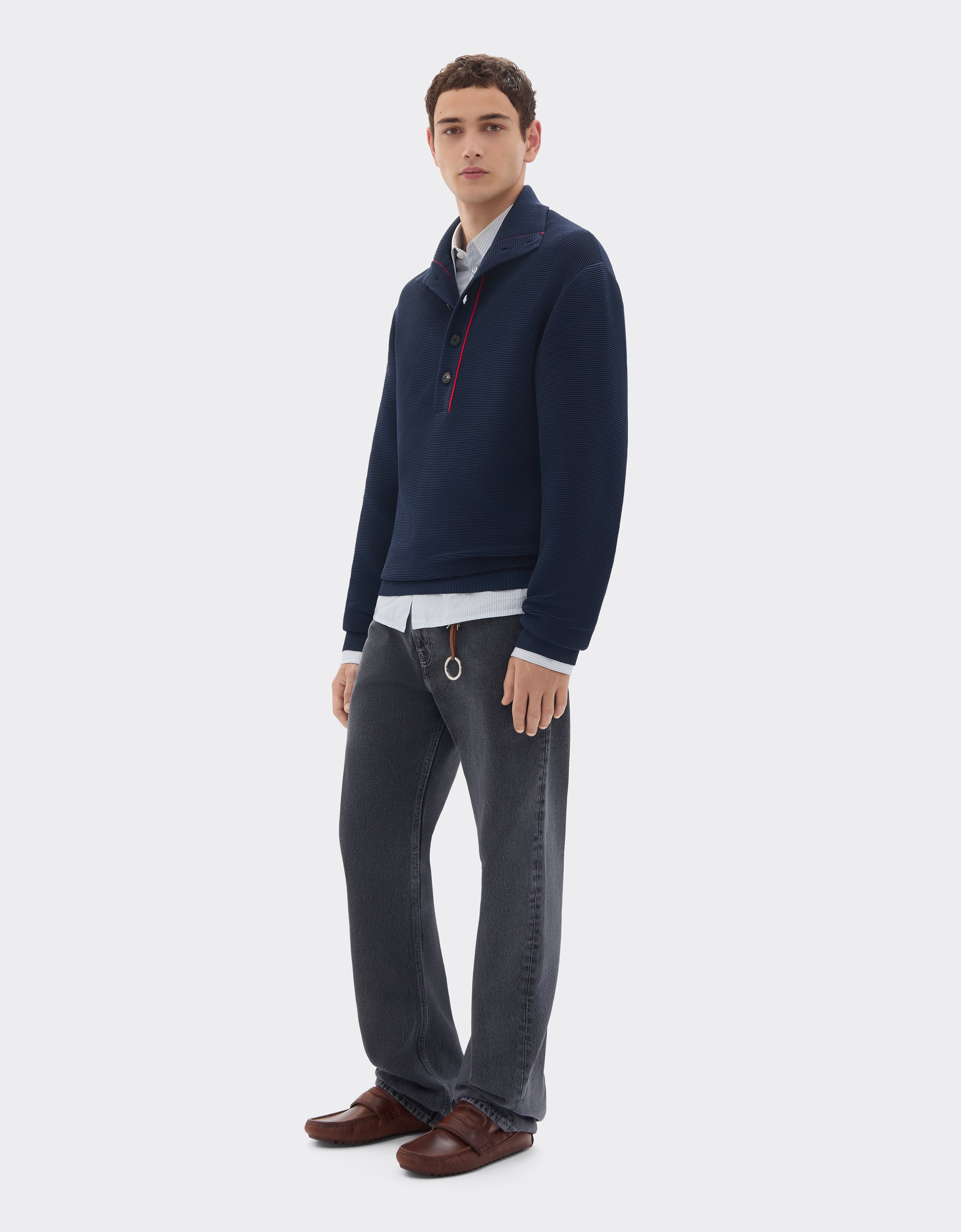  Ferrari Polohemd Aus Q-cycle® - Male Poloshirts Ultramarine 46 