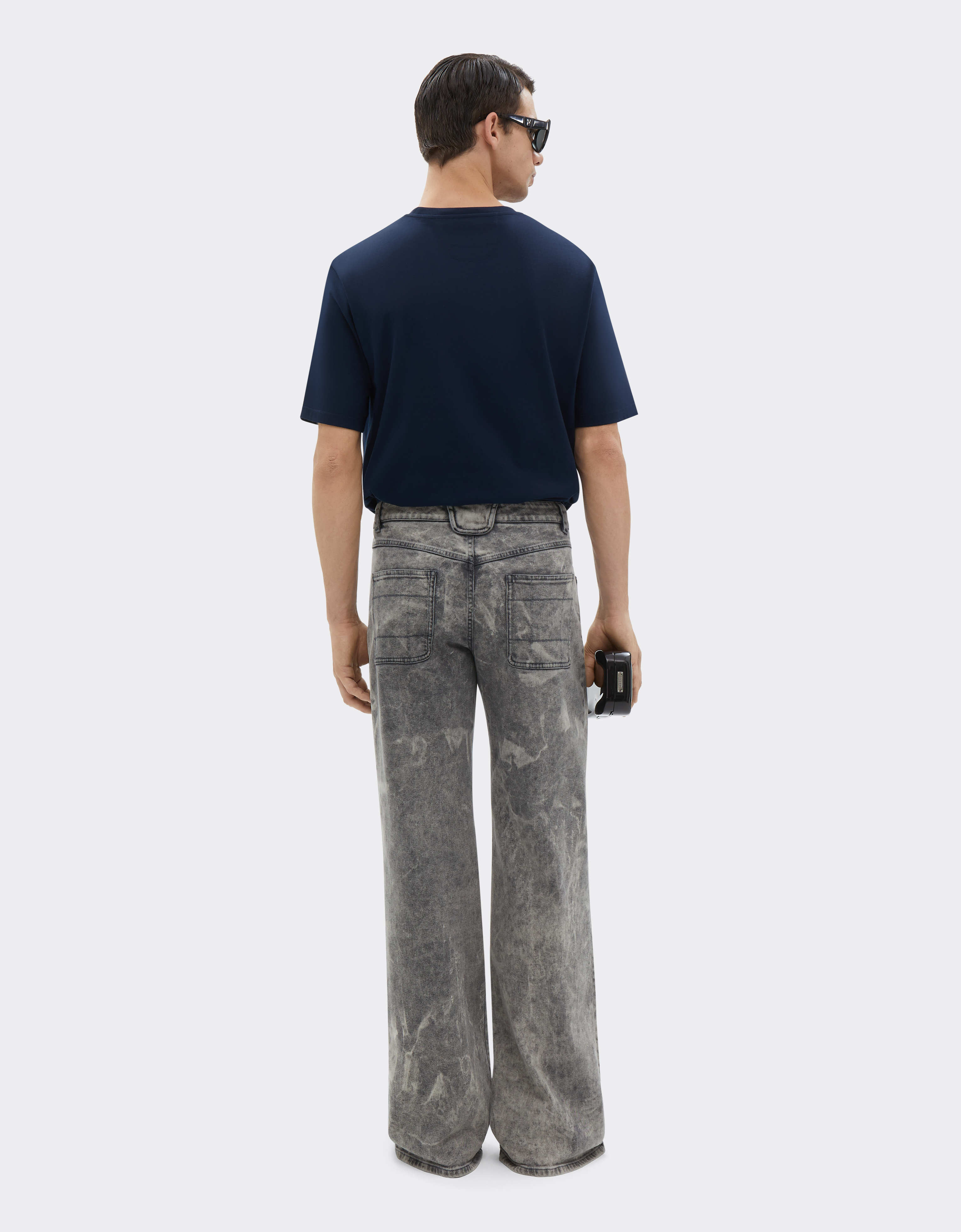Ferrari Cotton T-shirt With  Logo In Blue