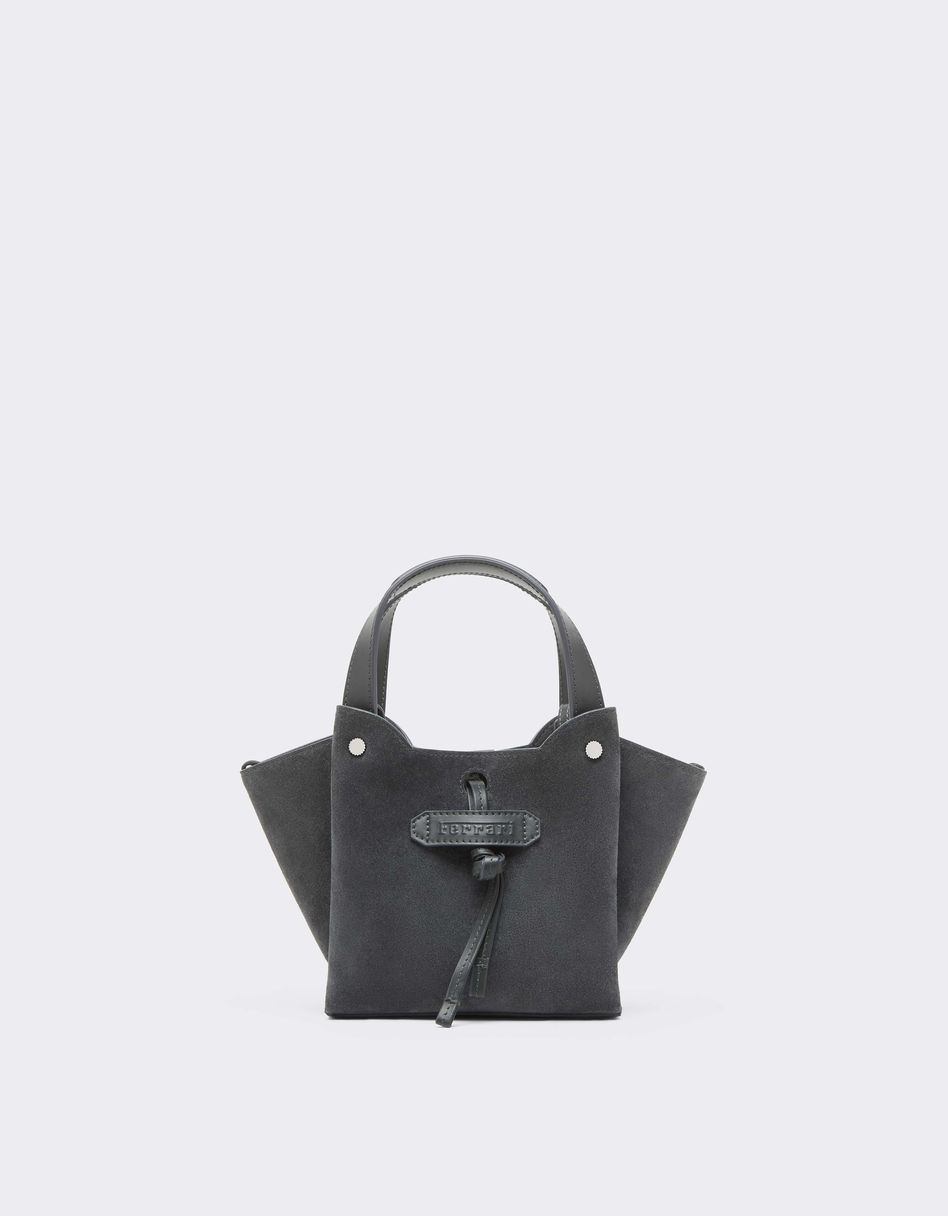 Ferrari Mini Suede Tote Bag