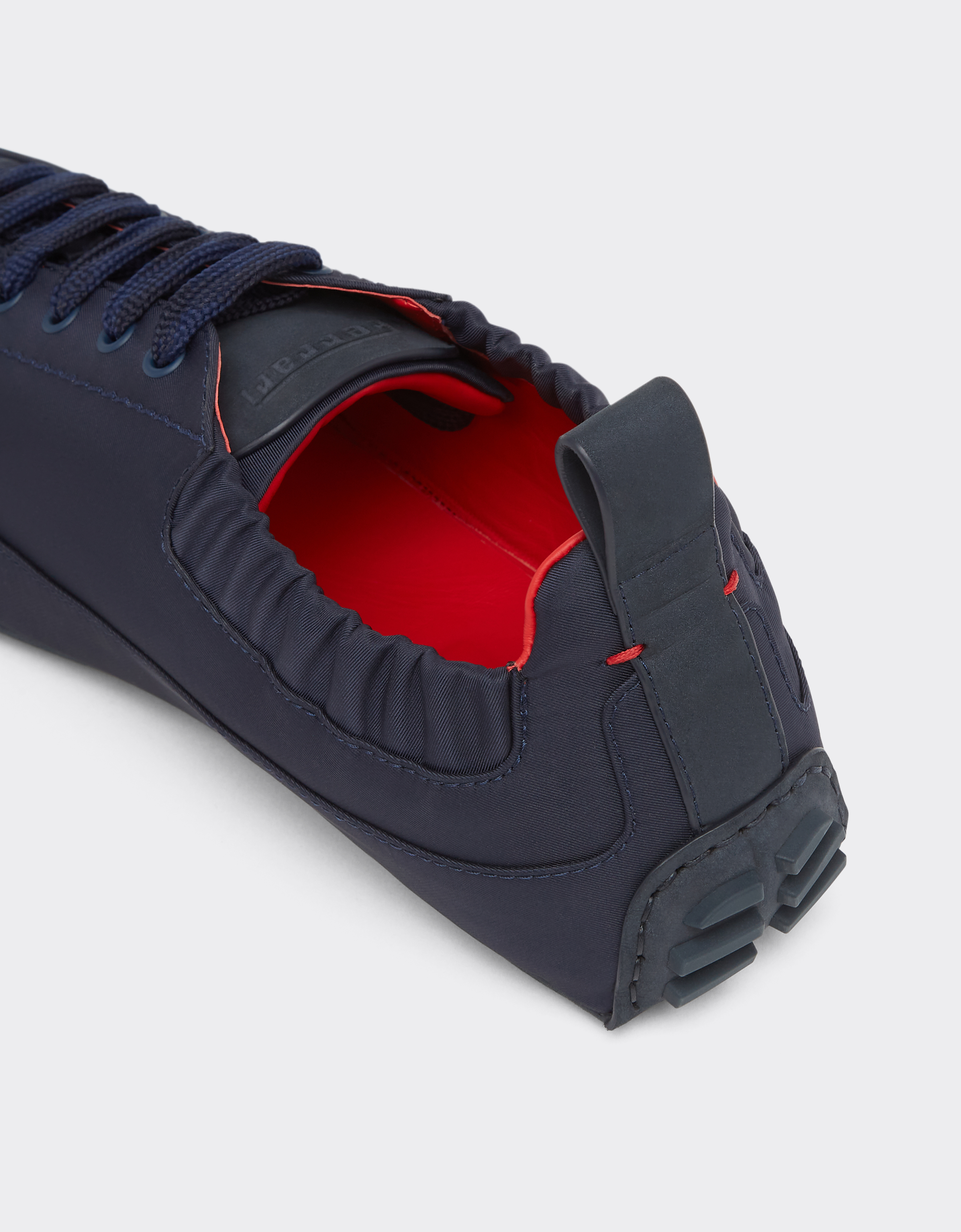 Ferrari Trainers In Q-cycle® And Nubuck In Navy