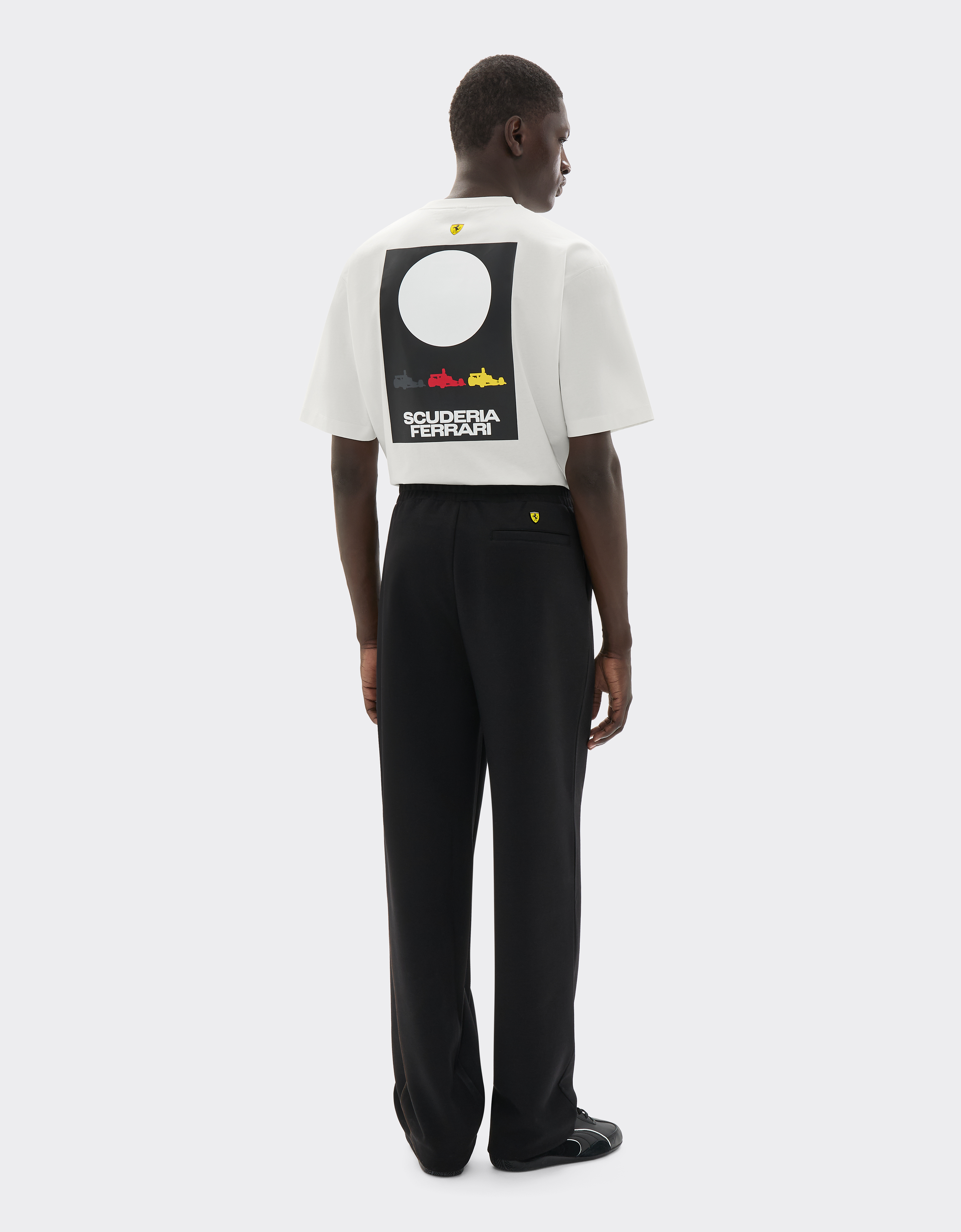  Ferrari T-shirt Mit Scuderia-ferrari-grafik - Male  Avorio M 