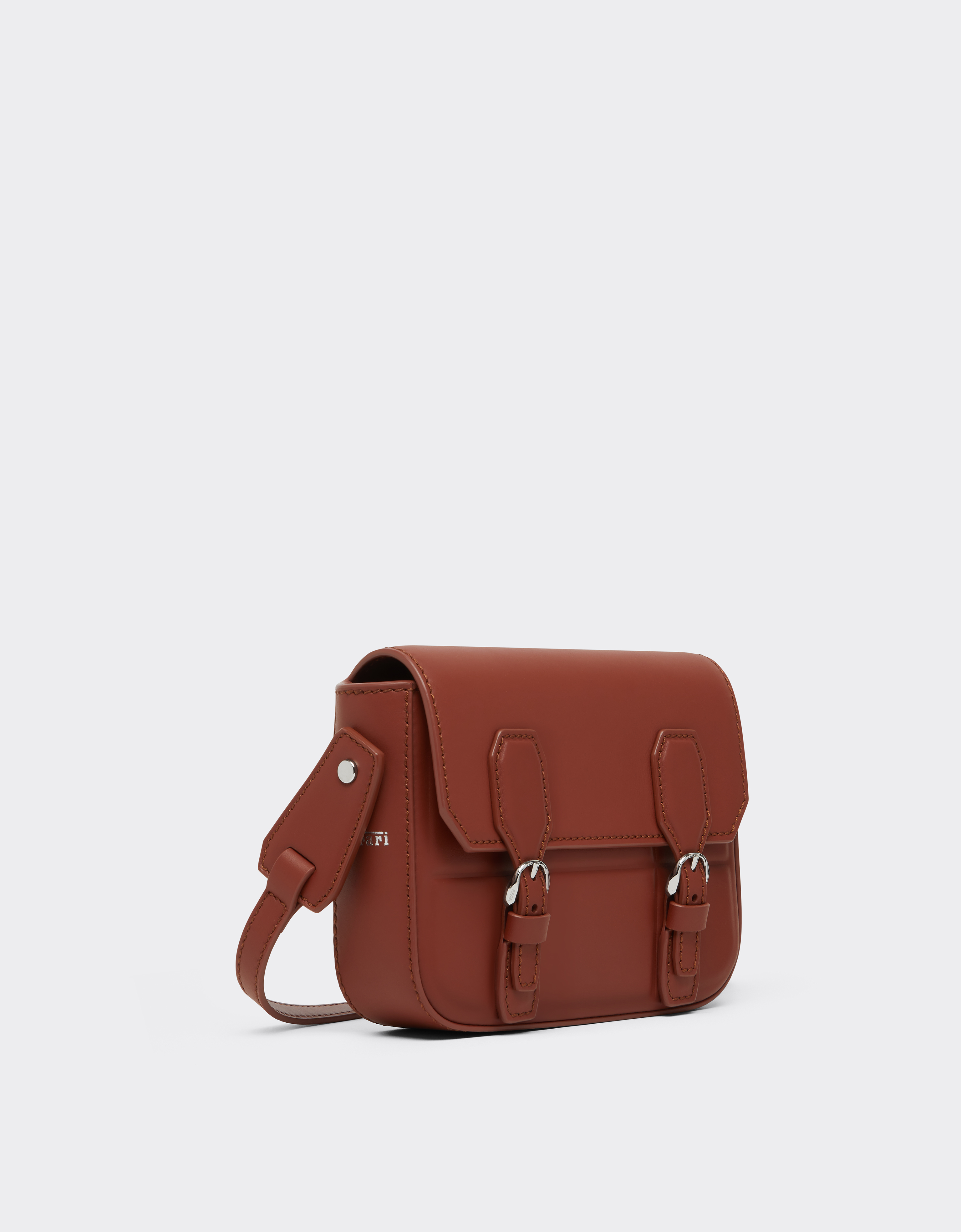  Ferrari Mini-messenger-bag Aus Leder - Male Reisetaschen Lederfarben Os 