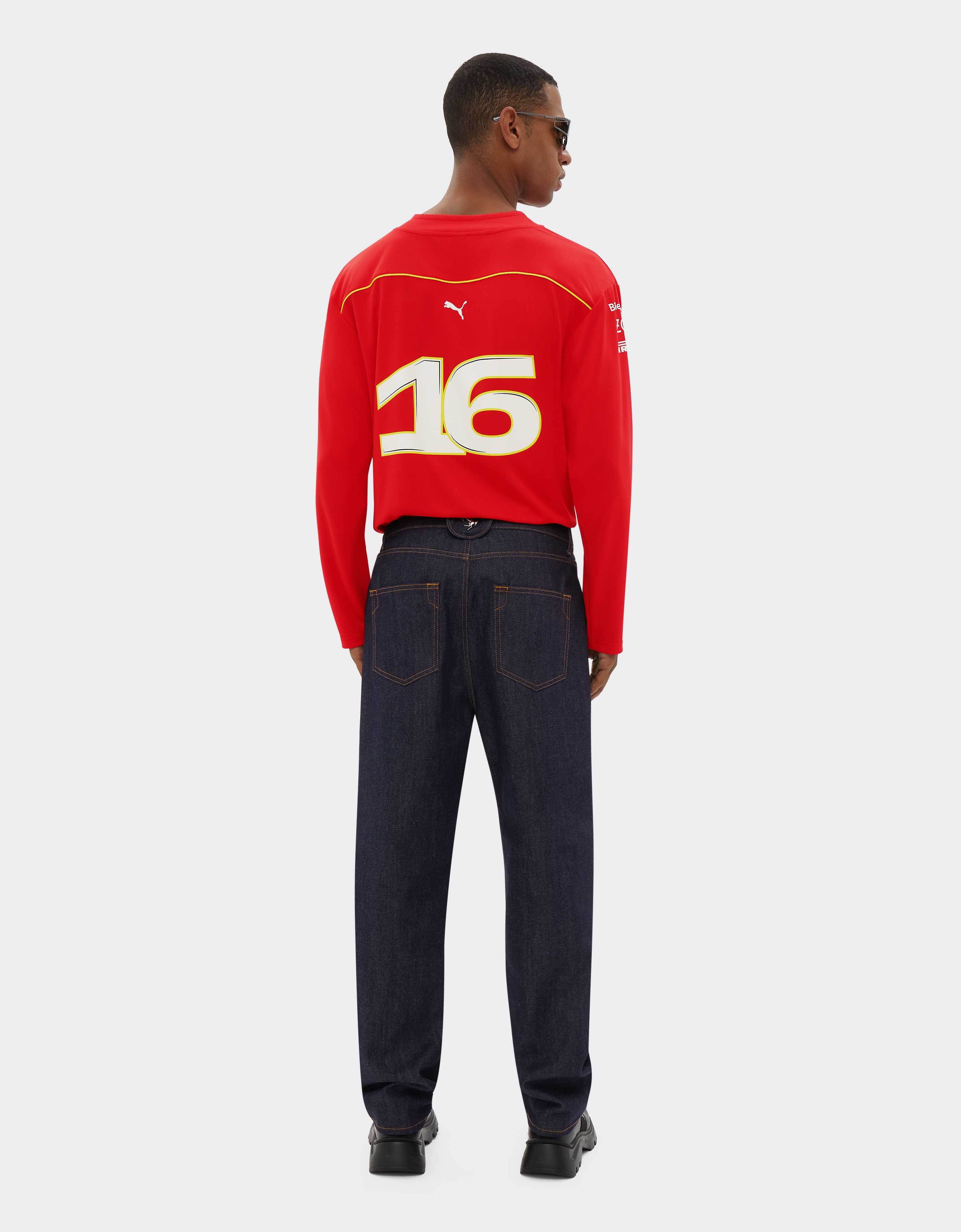 FERRARI FERRARI LECLERC PUMA HOCKEY JERSEY FOR SCUDERIA FERRARI