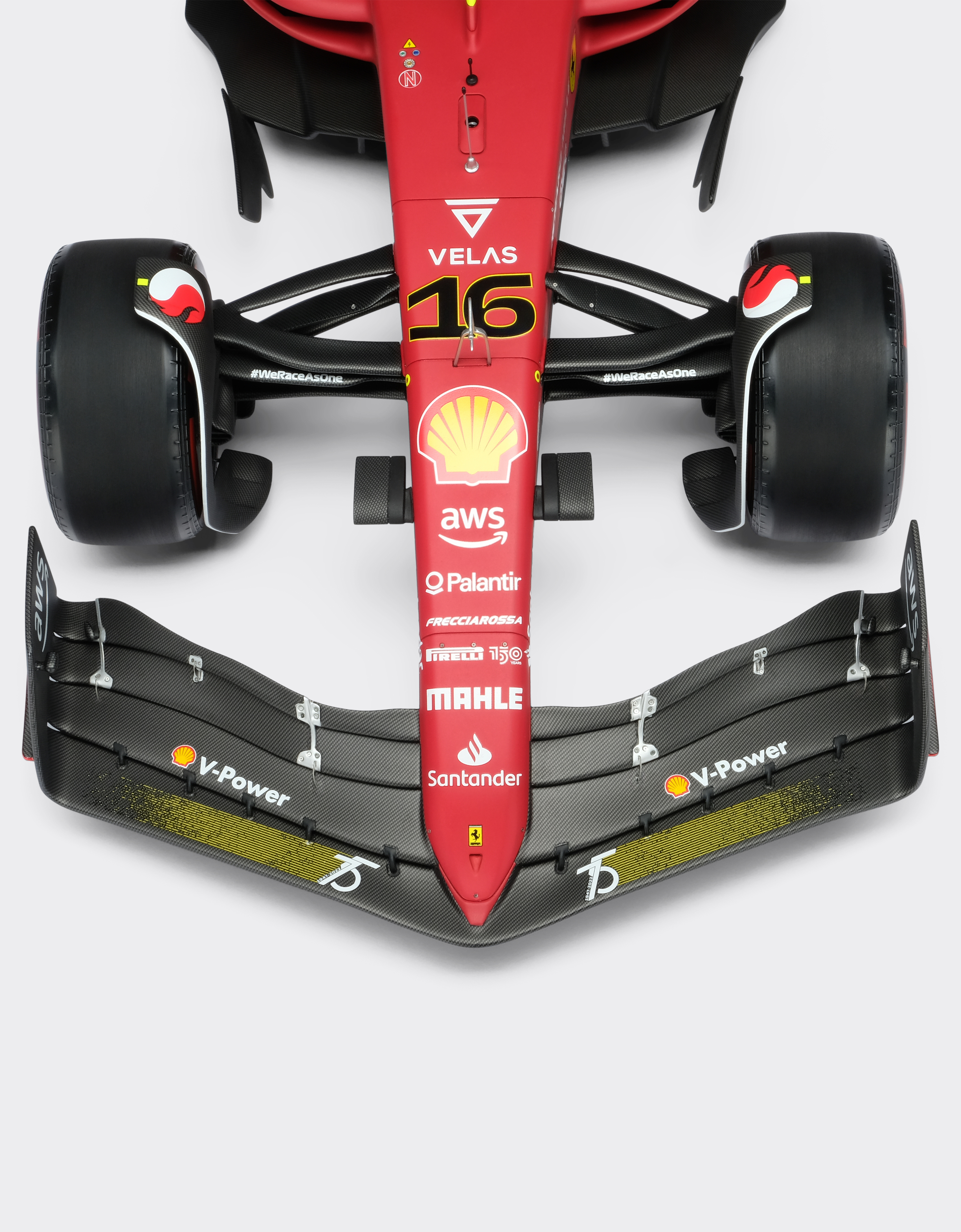  Ferrari Ferrari F1-75 Charles Leclerc Modell Im Maßstab 1:8 -  F1-artikel Rosso Corsa Os 