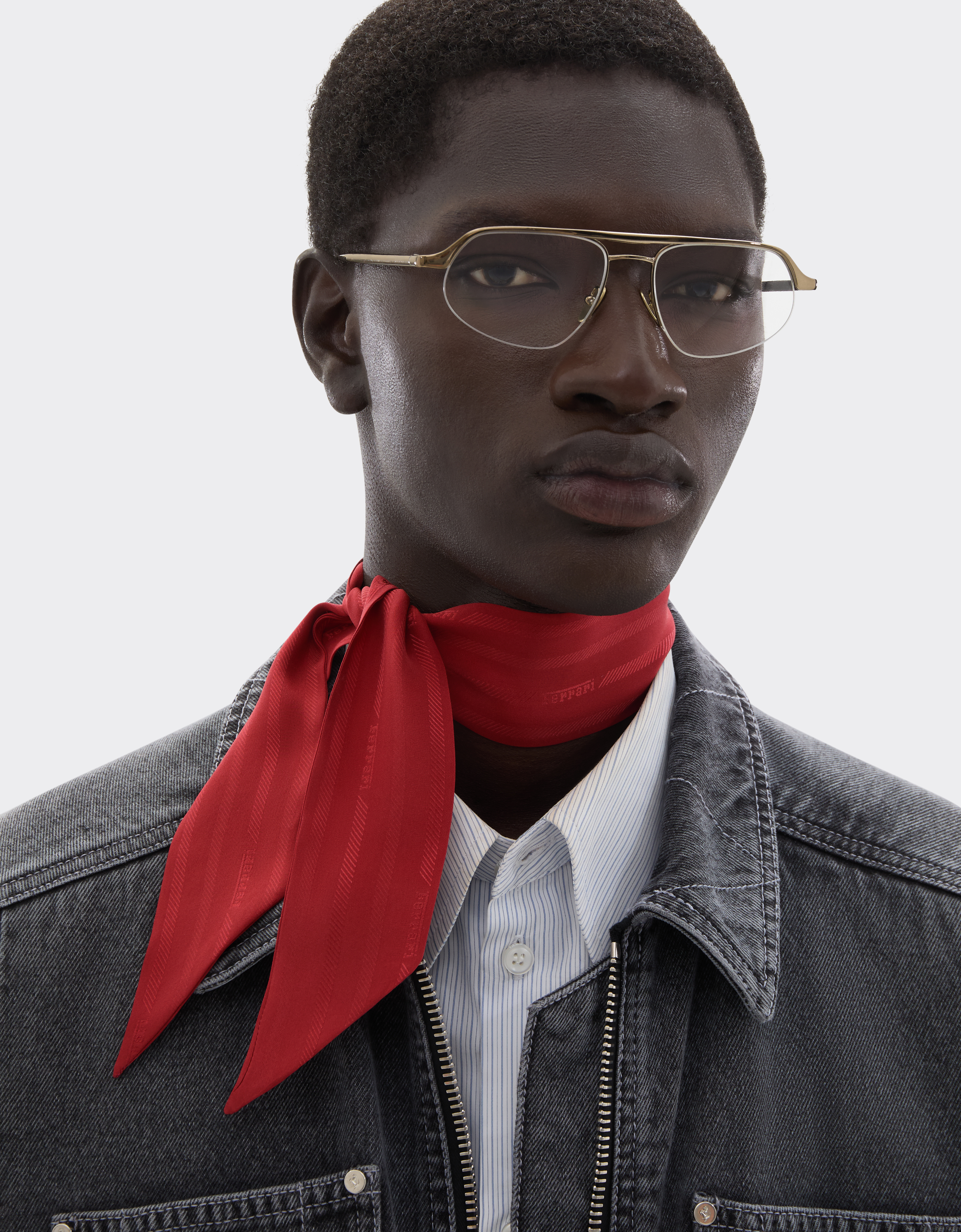 Ferrari Mini Shelley In Silk Twill