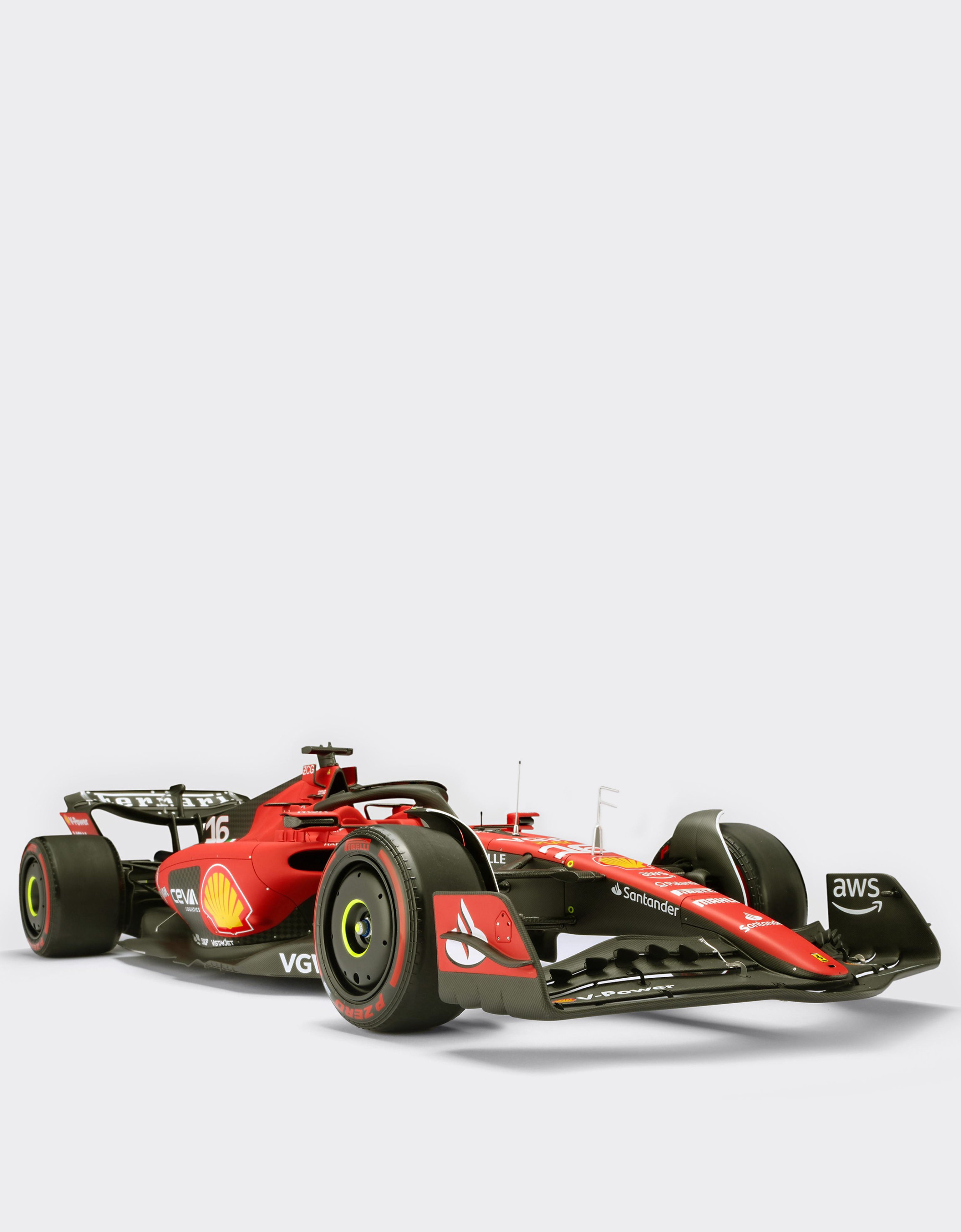Ferrari Unisex Rosso Corsa 1:8 Scale Charles Leclerc Sf-23 Model - F1 Models Os
