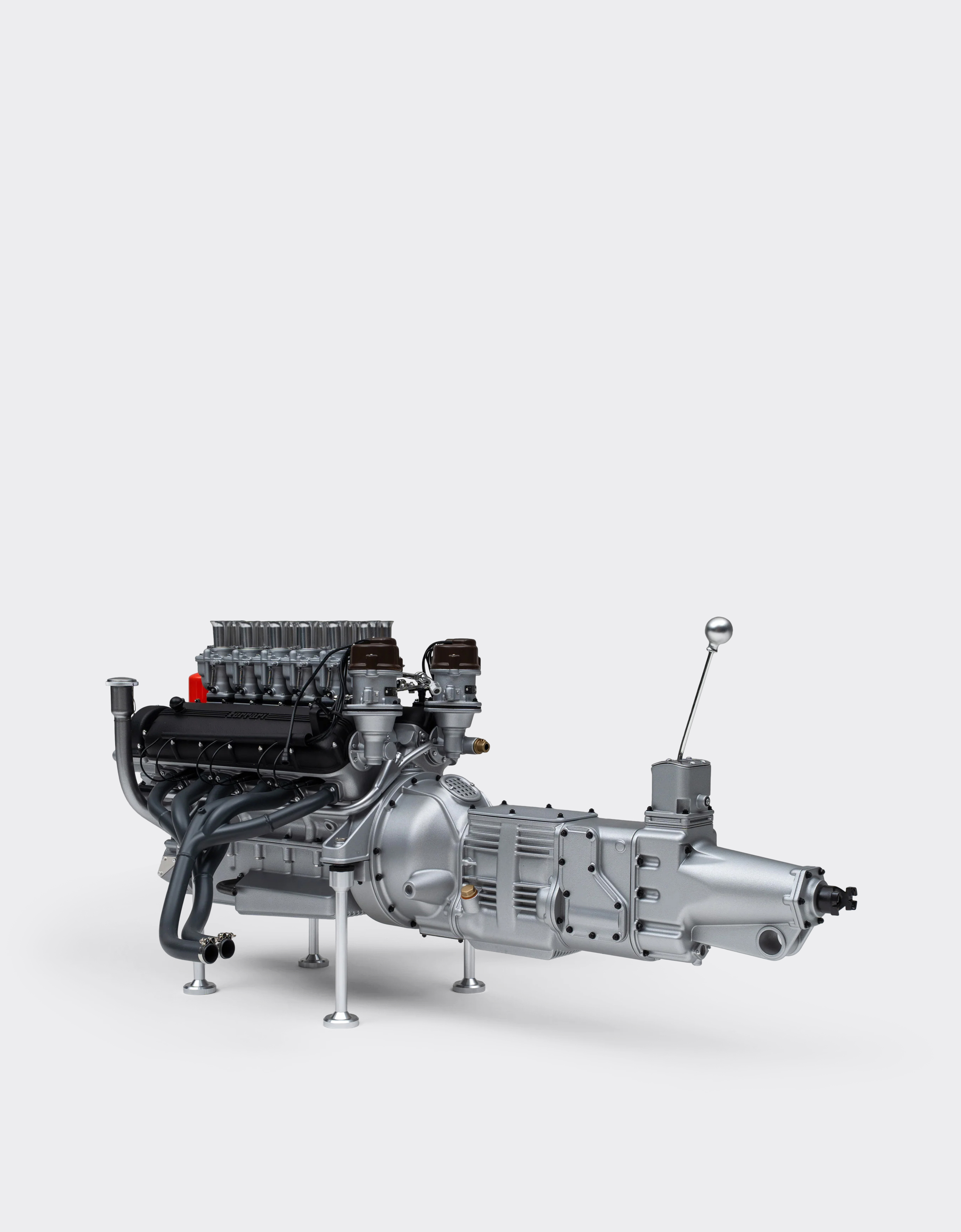 Ferrari Unisex Silver 250 Gto Engine And Gearbox Model In 1:4 Scale - Engines Os