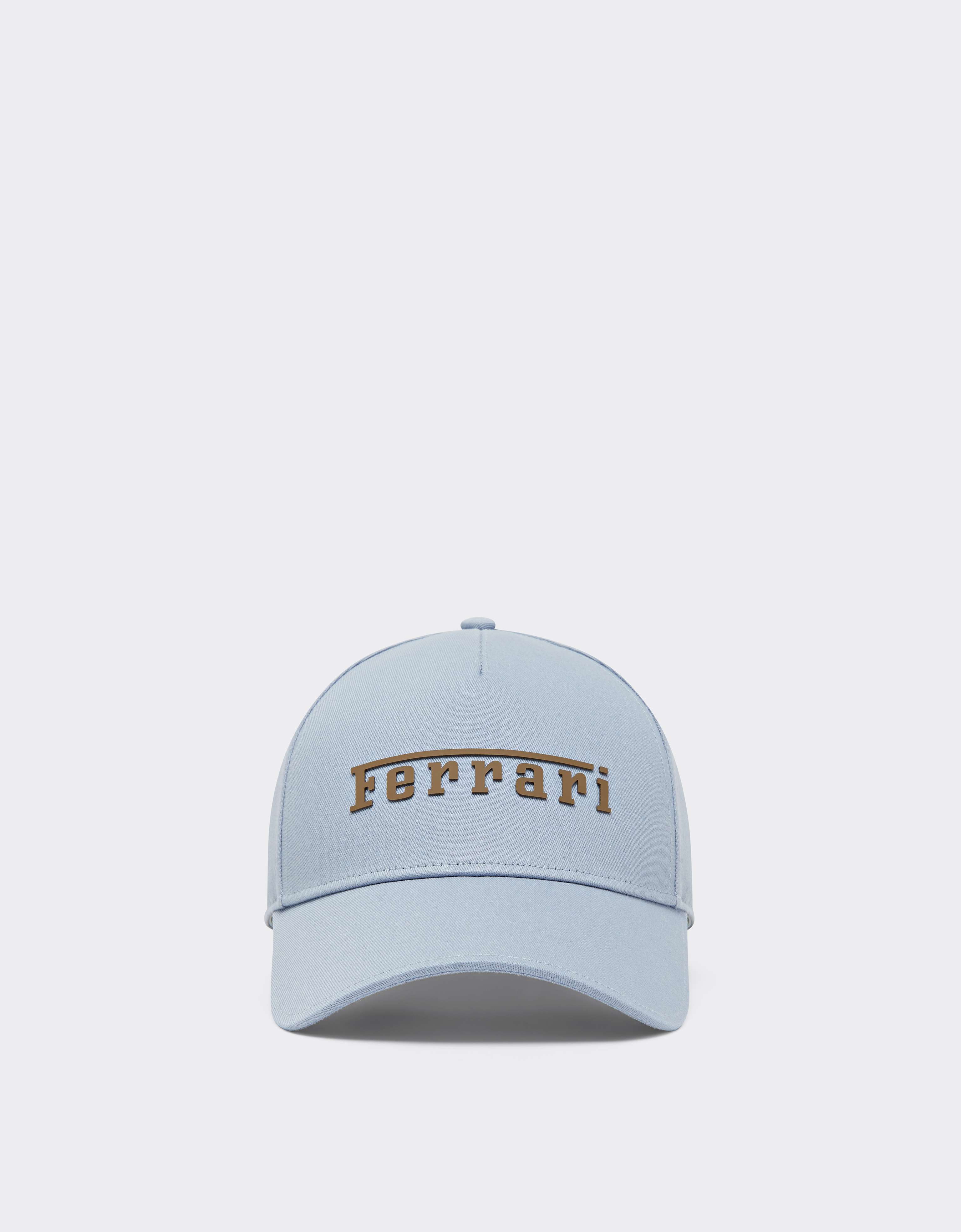 Ferrari Cotton Twill Baseball Cap In Neutral