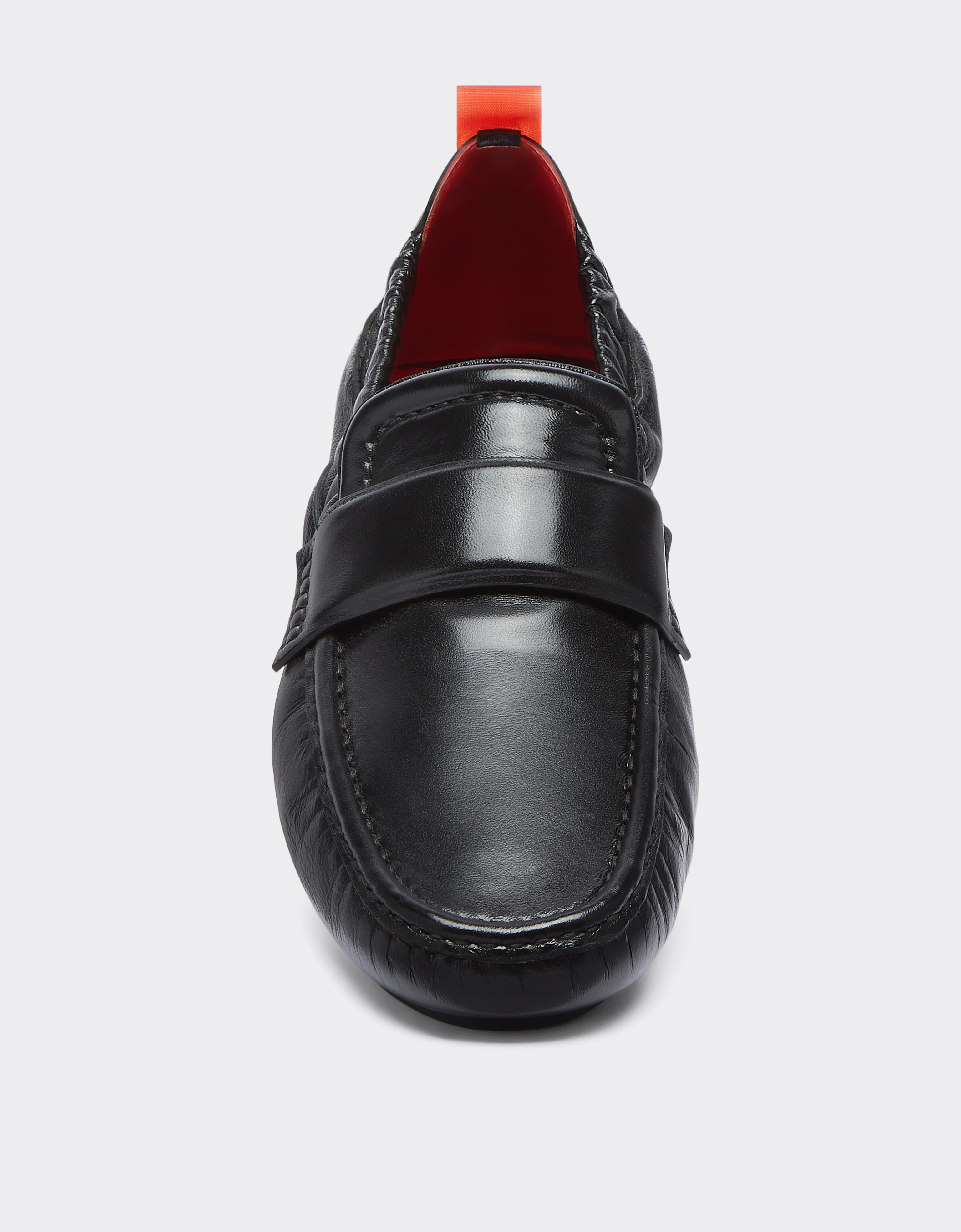 Ferrari Nappa Leather Driver Shoe In Black