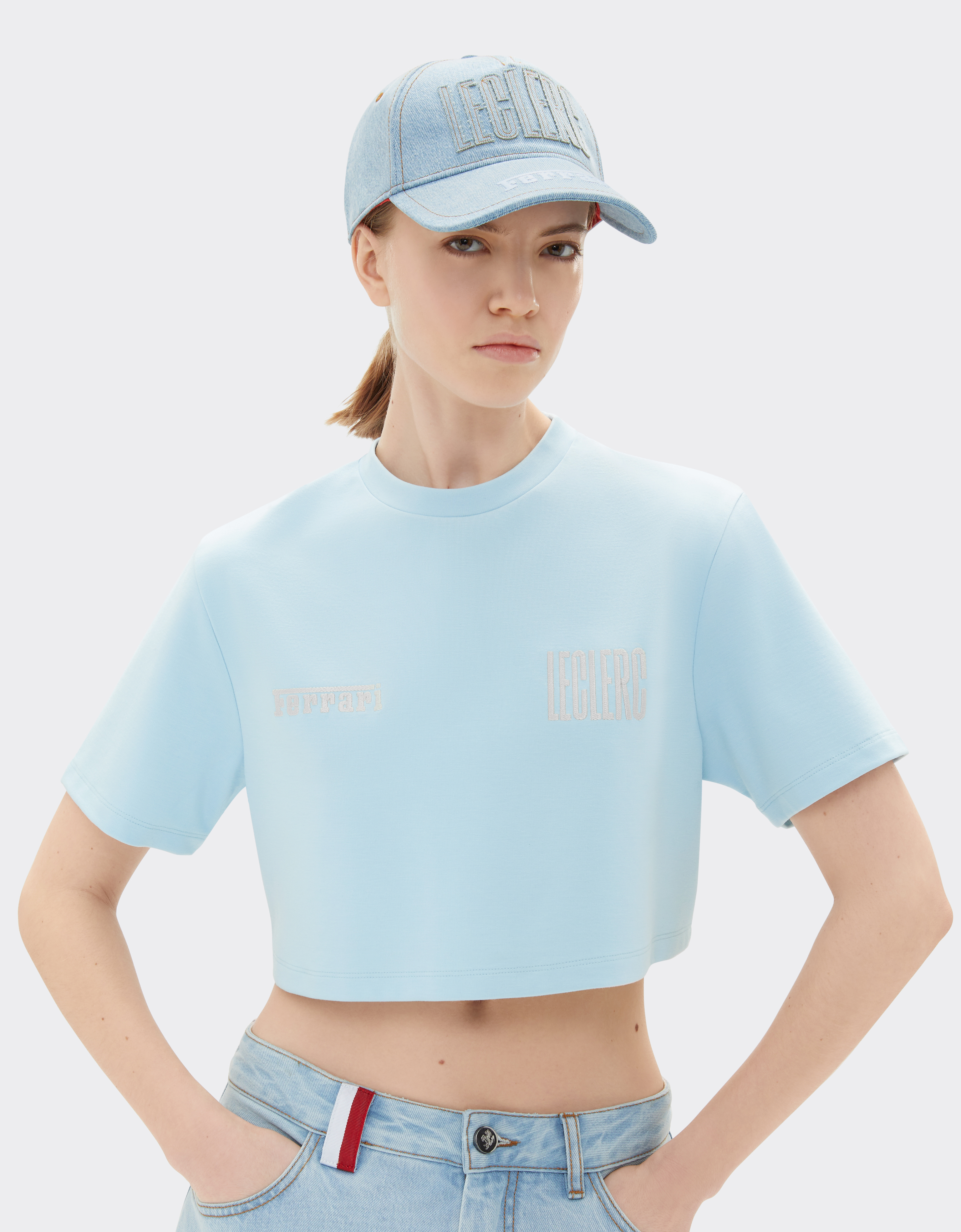 Ferrari X Charles Leclerc Jersey T-shirt