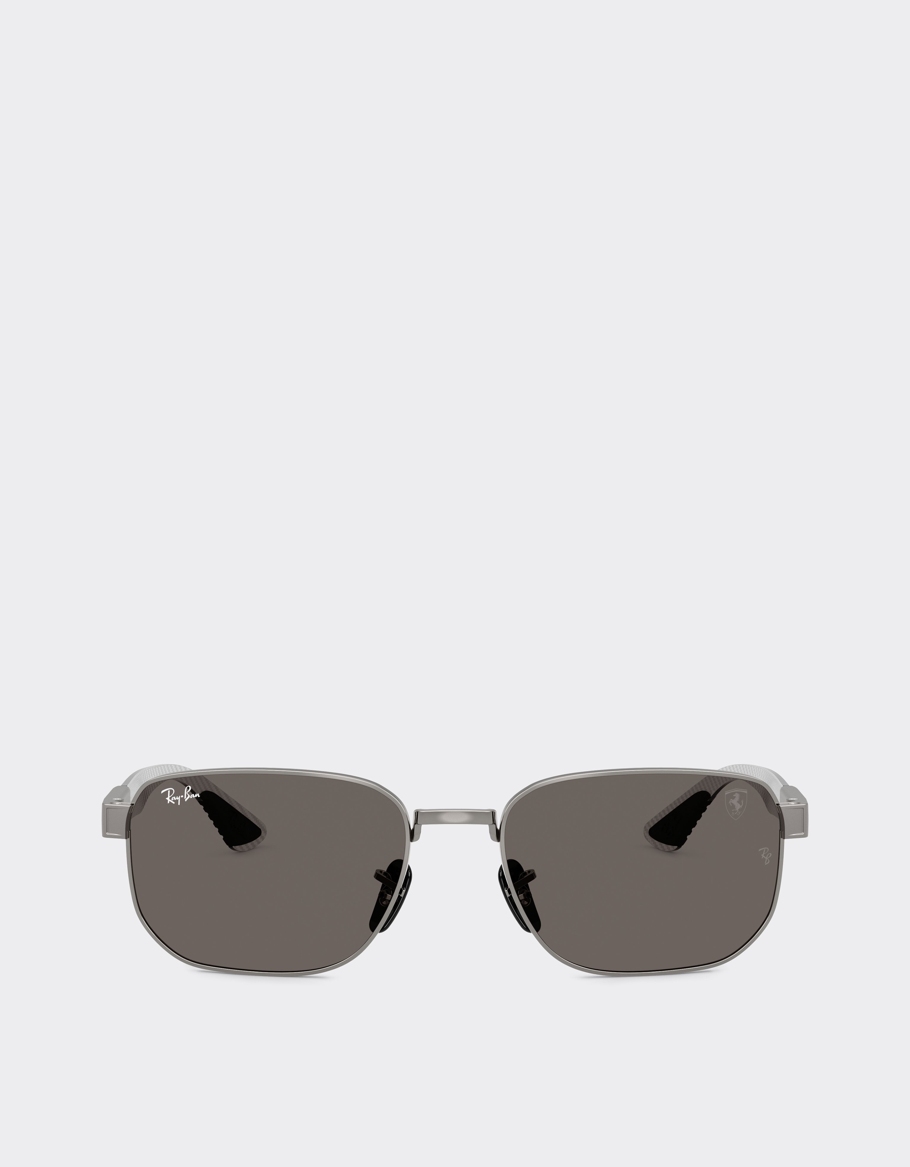 Ferrari Unisex Gunmetal Ray-Ban For Scuderia Rb8329m In Metal With Dark Grey Lenses - Sunglasses Os