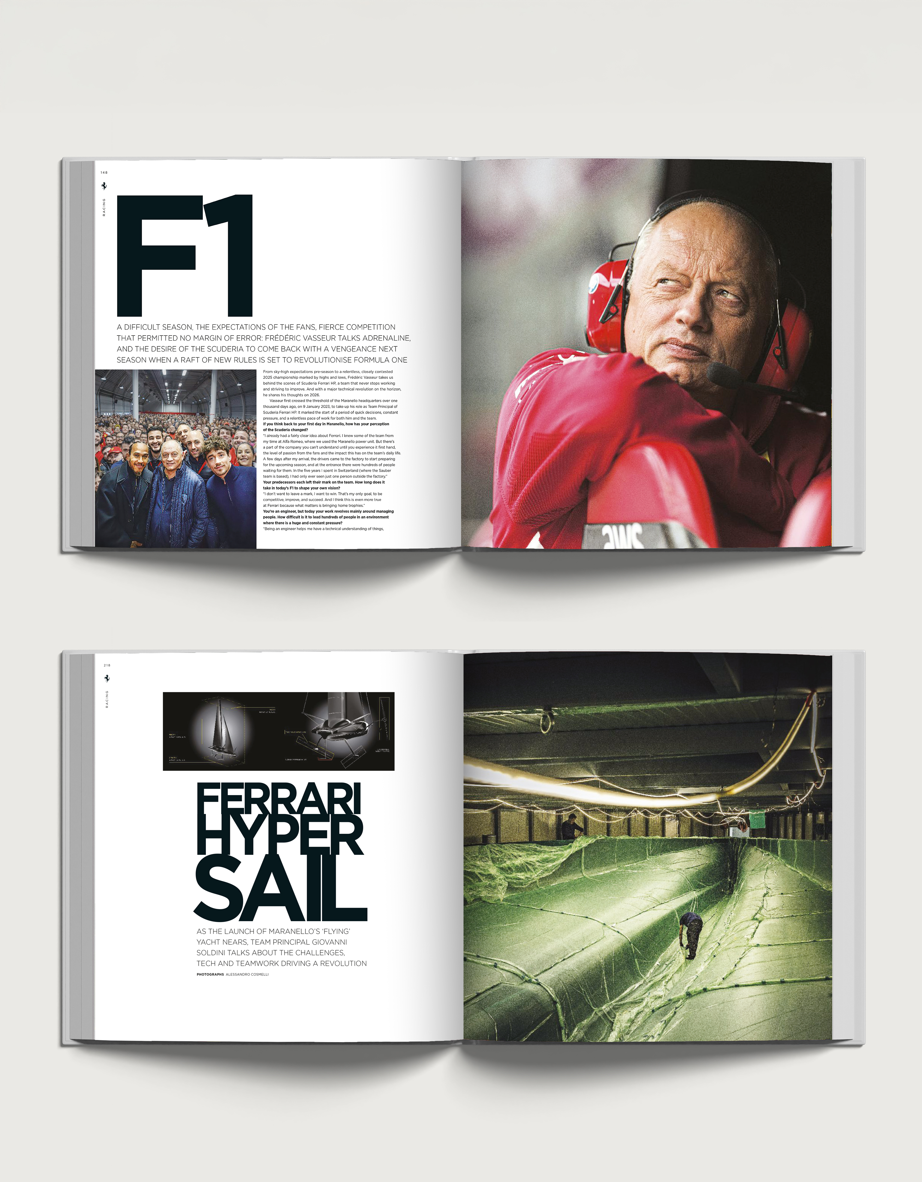  Ferrari The Official Ferrari Magazine Ausgabe 68 – Jahrbuch 2025 -  Jahresbücher Und Publikationen Multicolore Os 