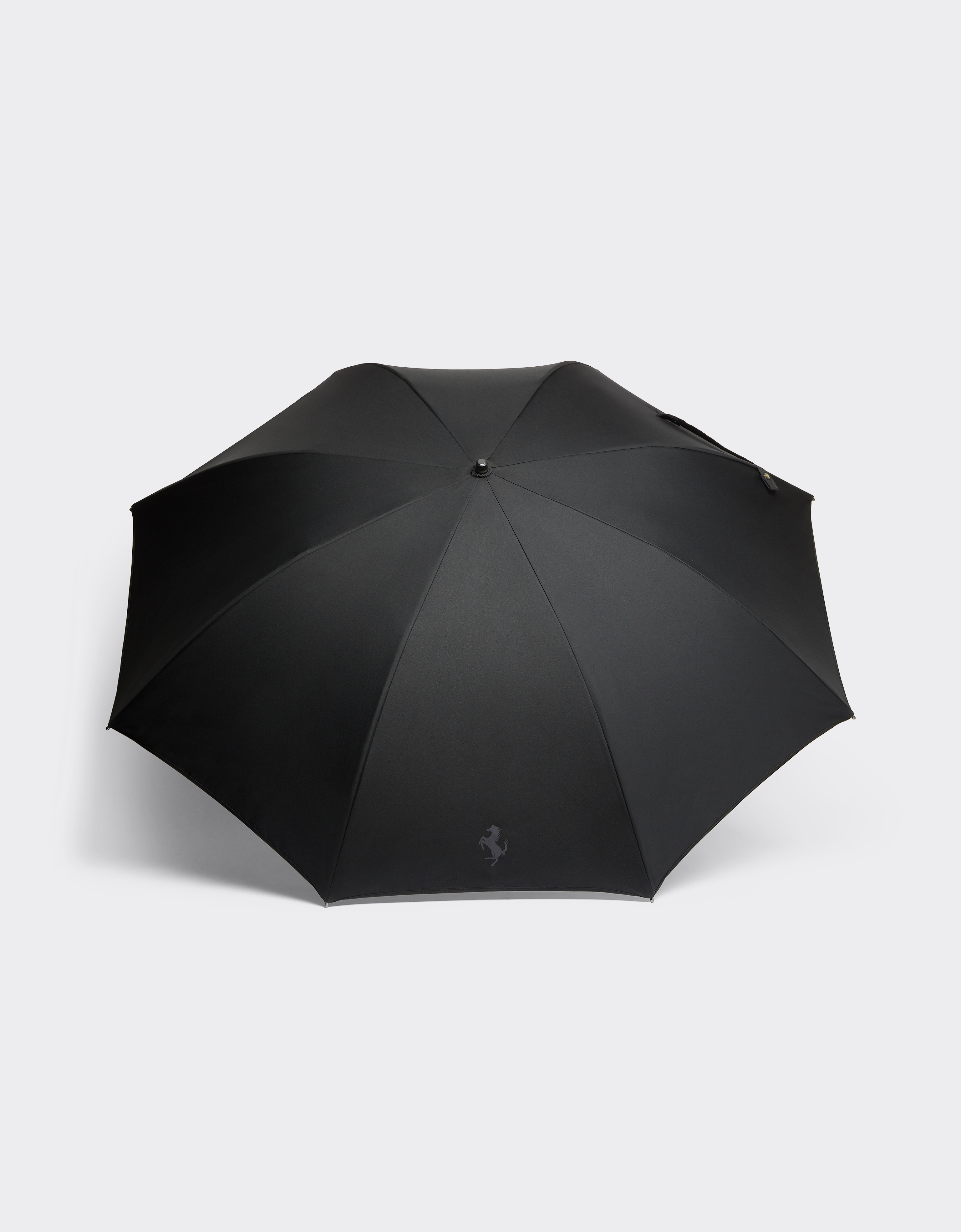 Ferrari Umbrella With Cavallino Pixel Motif In Black