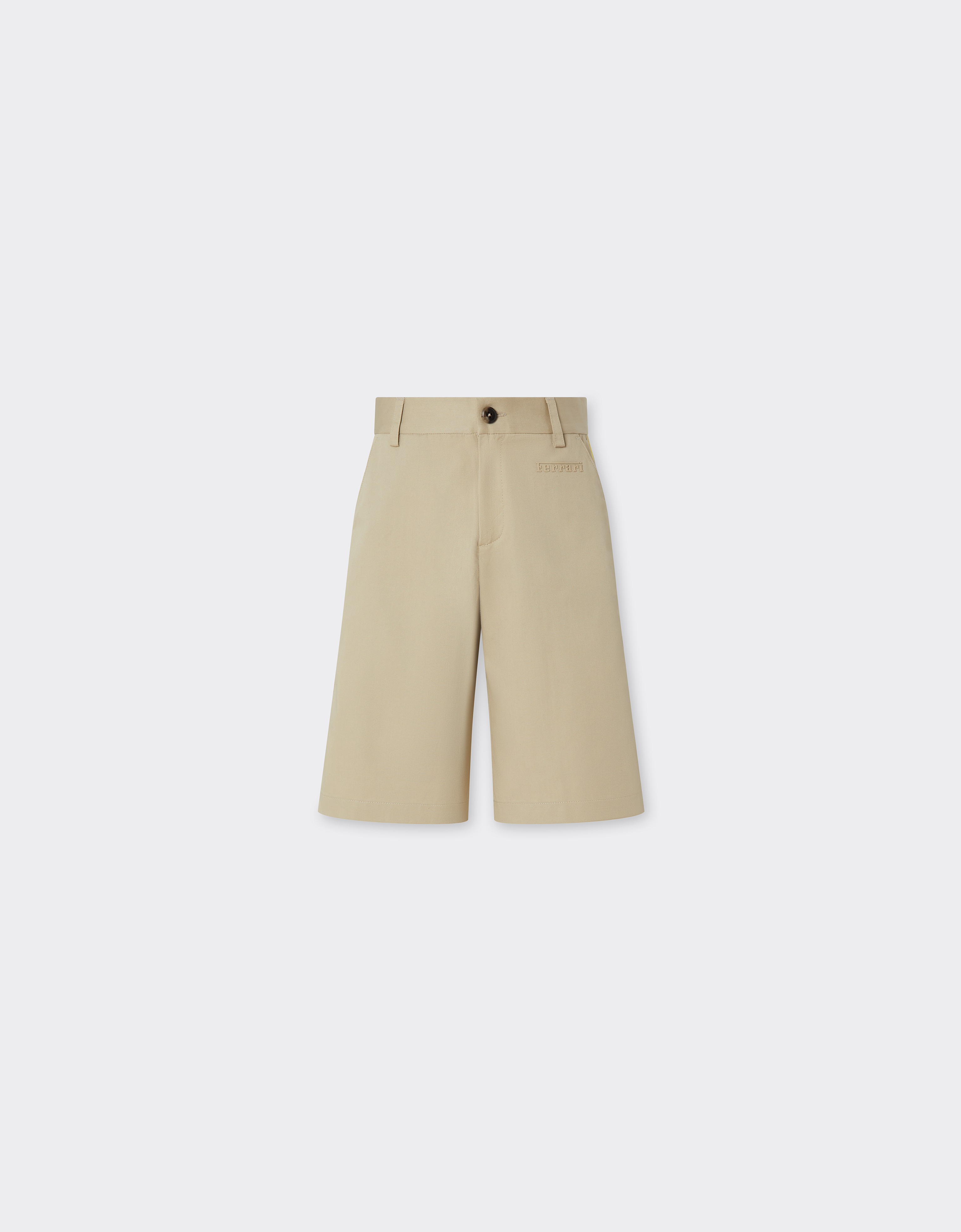 Ferrari Shorts In Cotton Gabardine