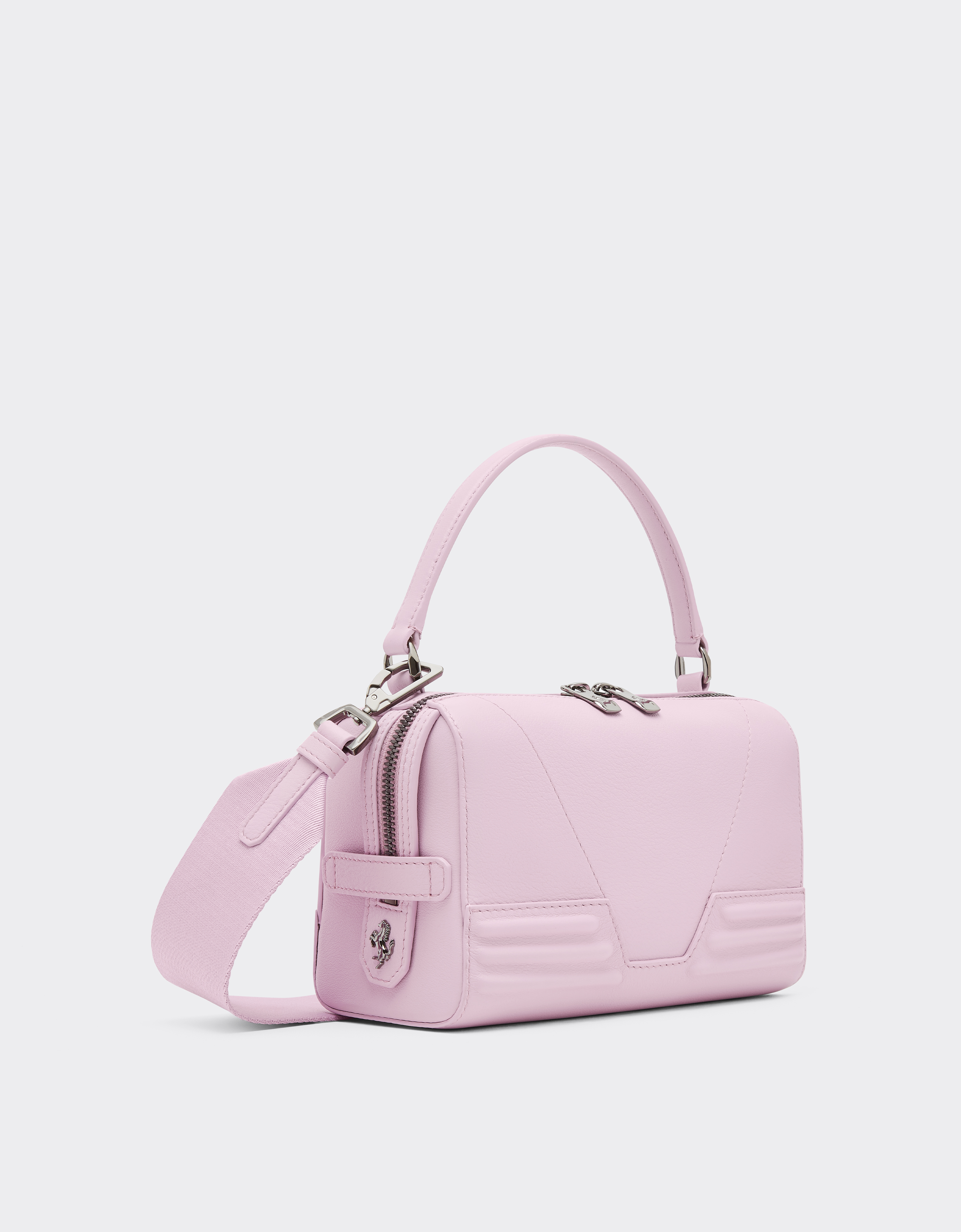 Ferrari Gt Soft Mini Leather Bag In Purple