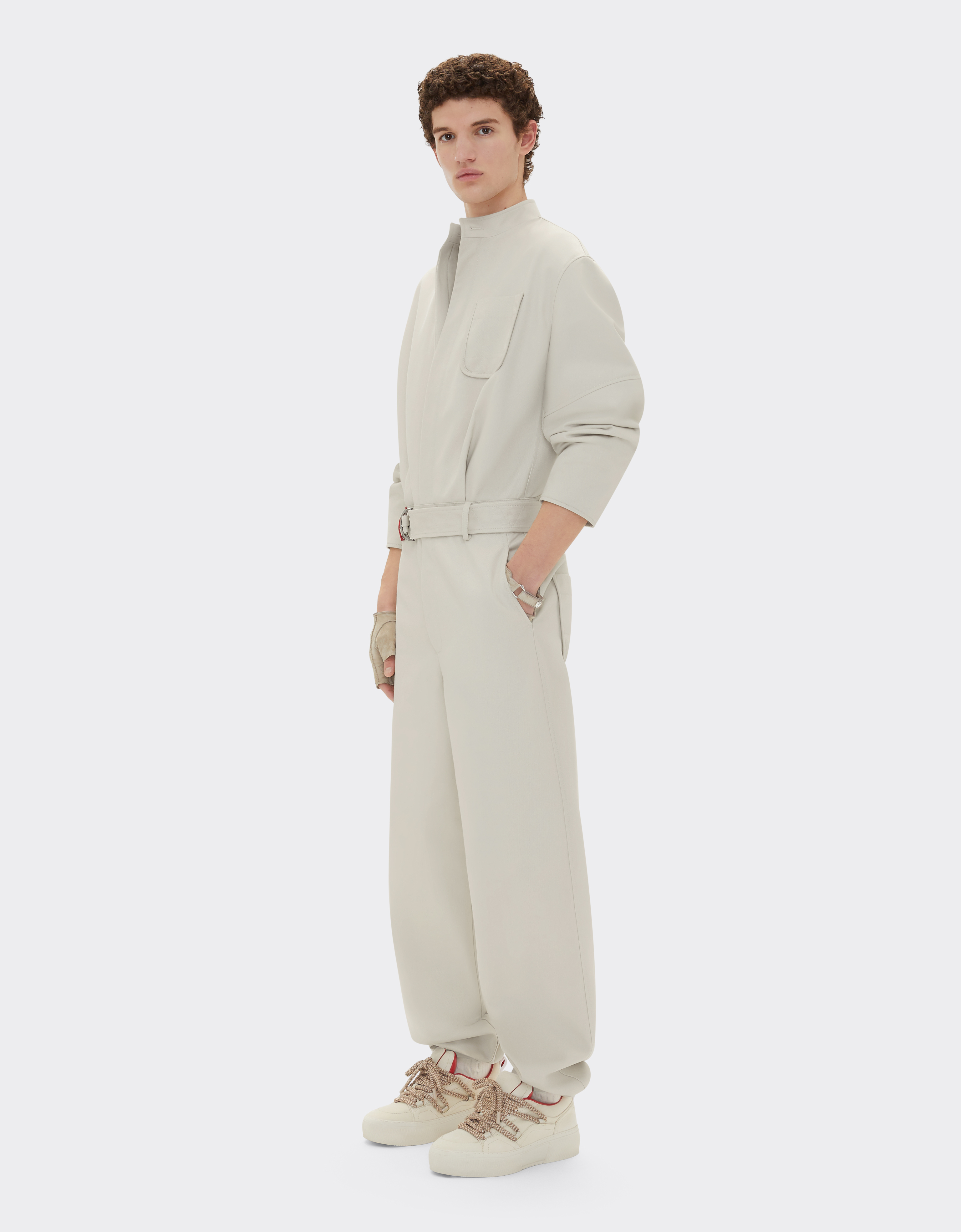 Ferrari X Charles Leclerc Cotton Jumpsuit