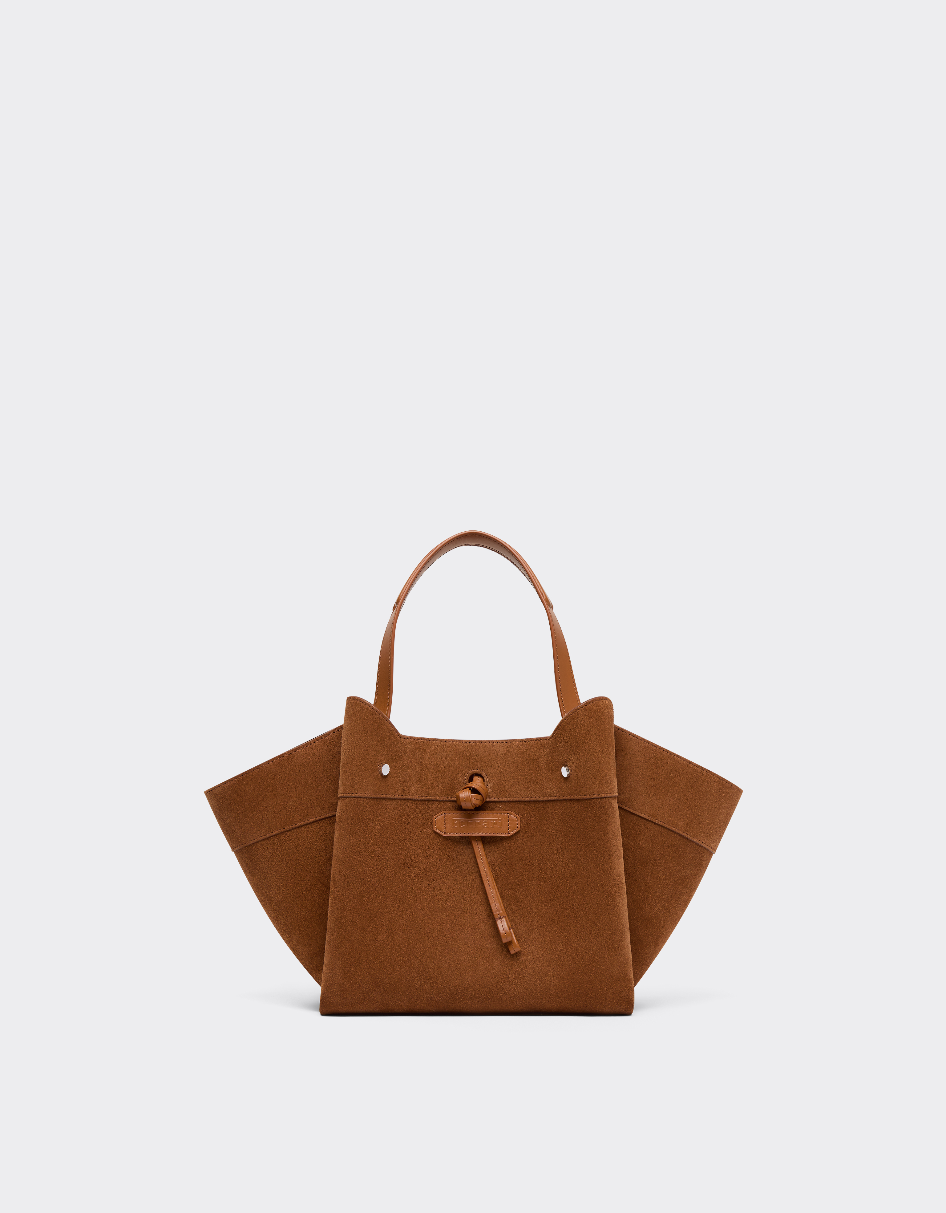 Ferrari Women's Jute Mini Suede Tote Bag - Shopping Bags Os