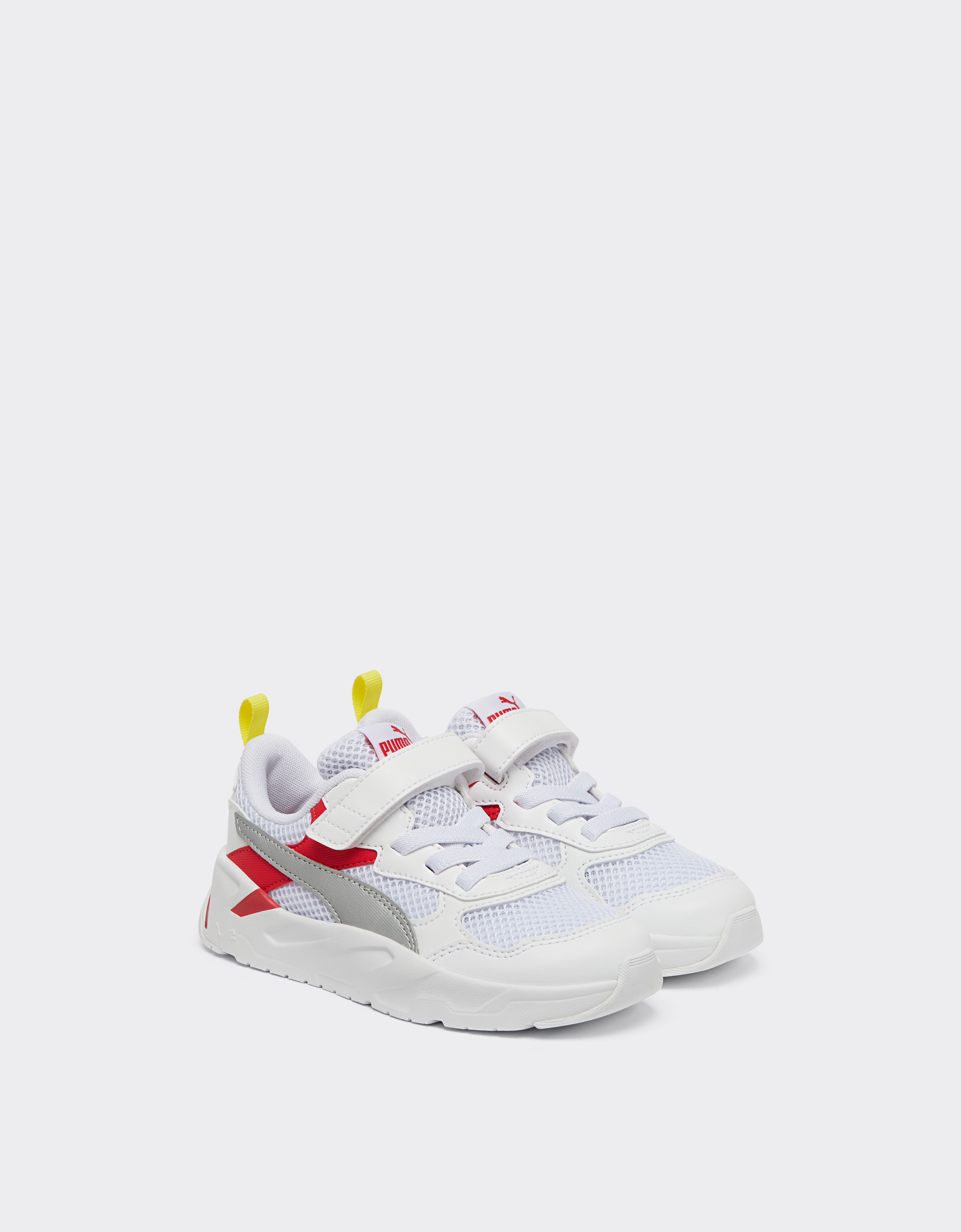 Ferrari Children's Puma For Scuderia  Trinity Shoes In Optical White