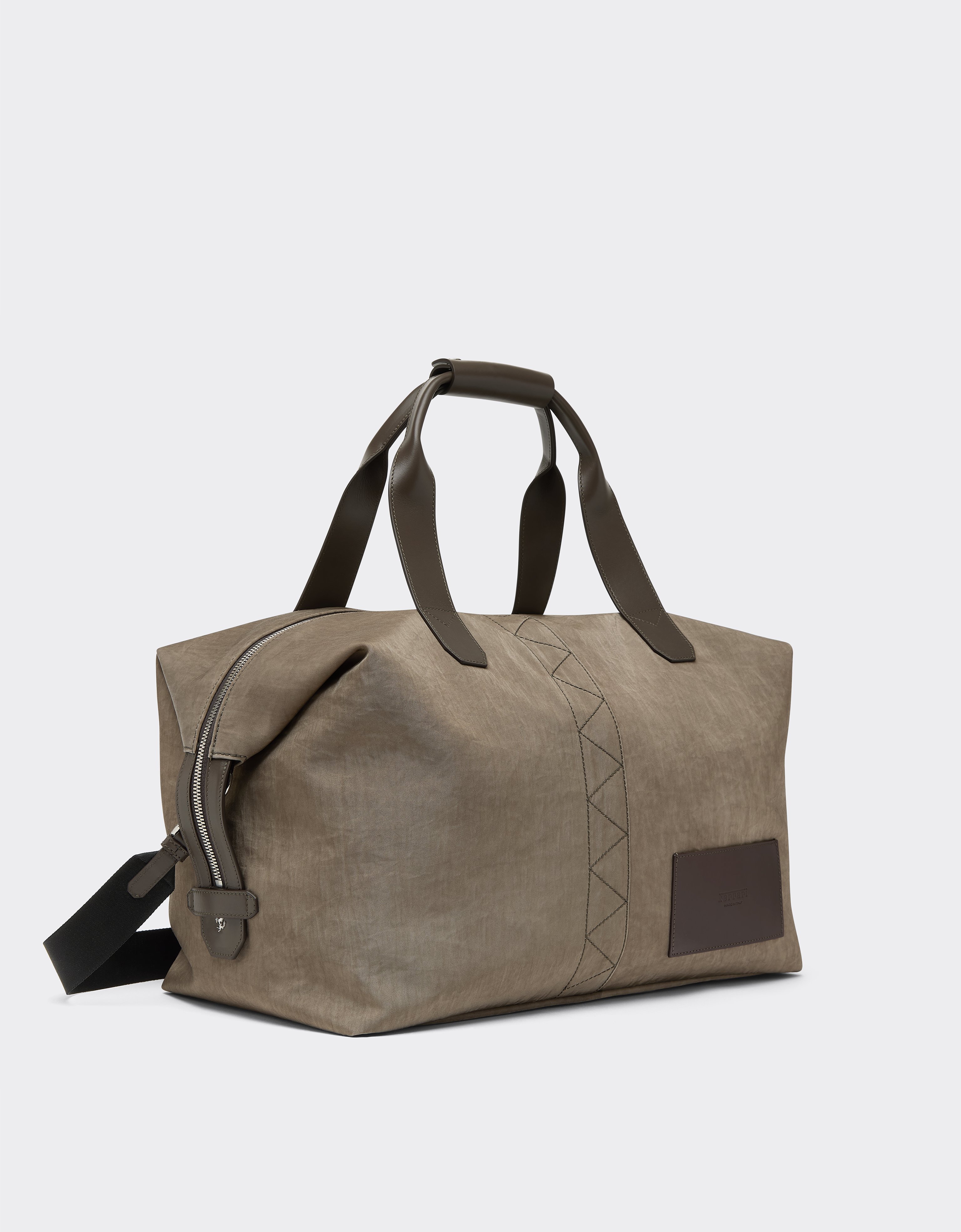  Ferrari Nylon-reisetasche - Male Reisetaschen Khaki Green Os 