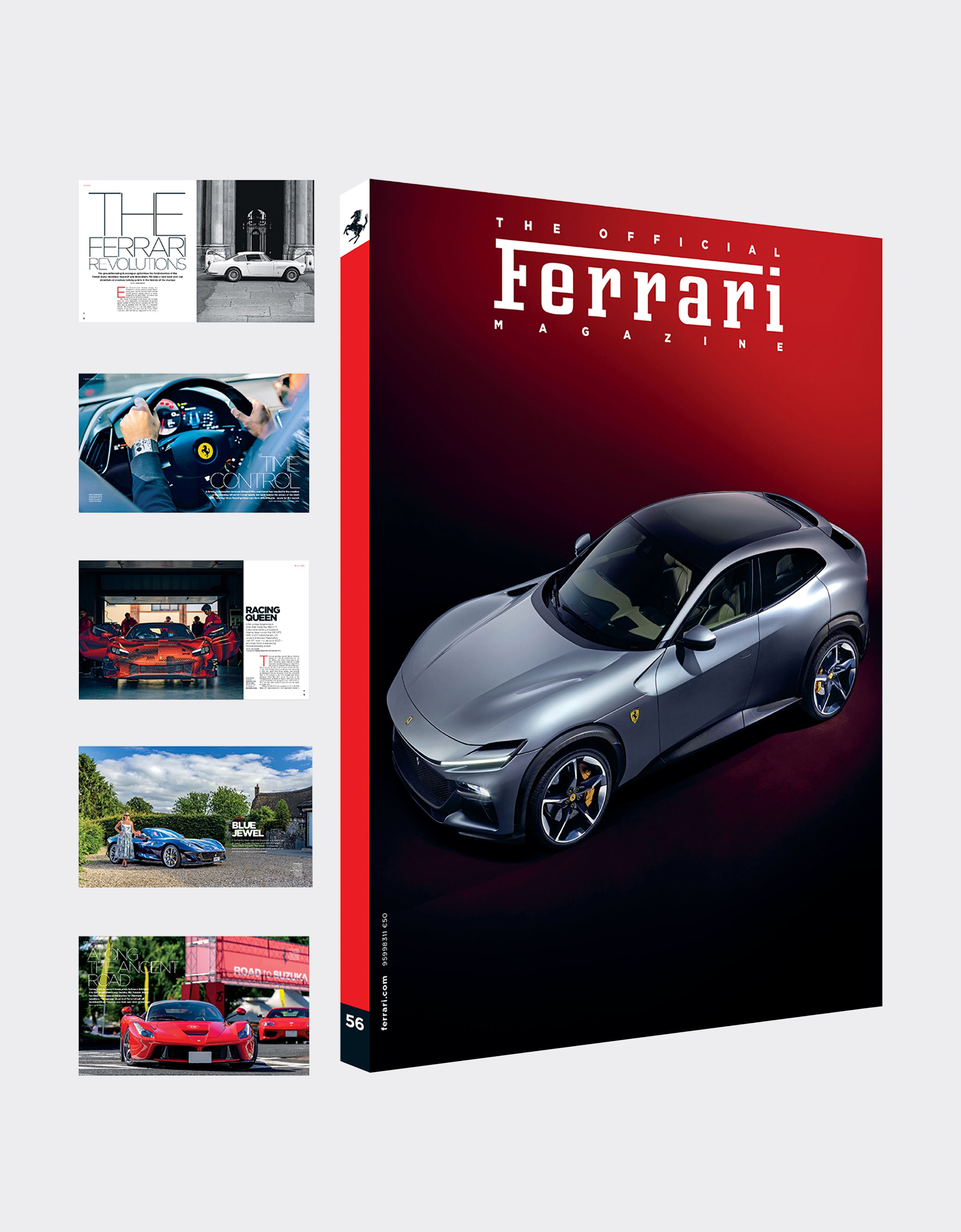  Ferrari The Official Ferrari Magazine Nummer 56 -  Jahresbücher Und Publikationen Mehrfarbig Os 