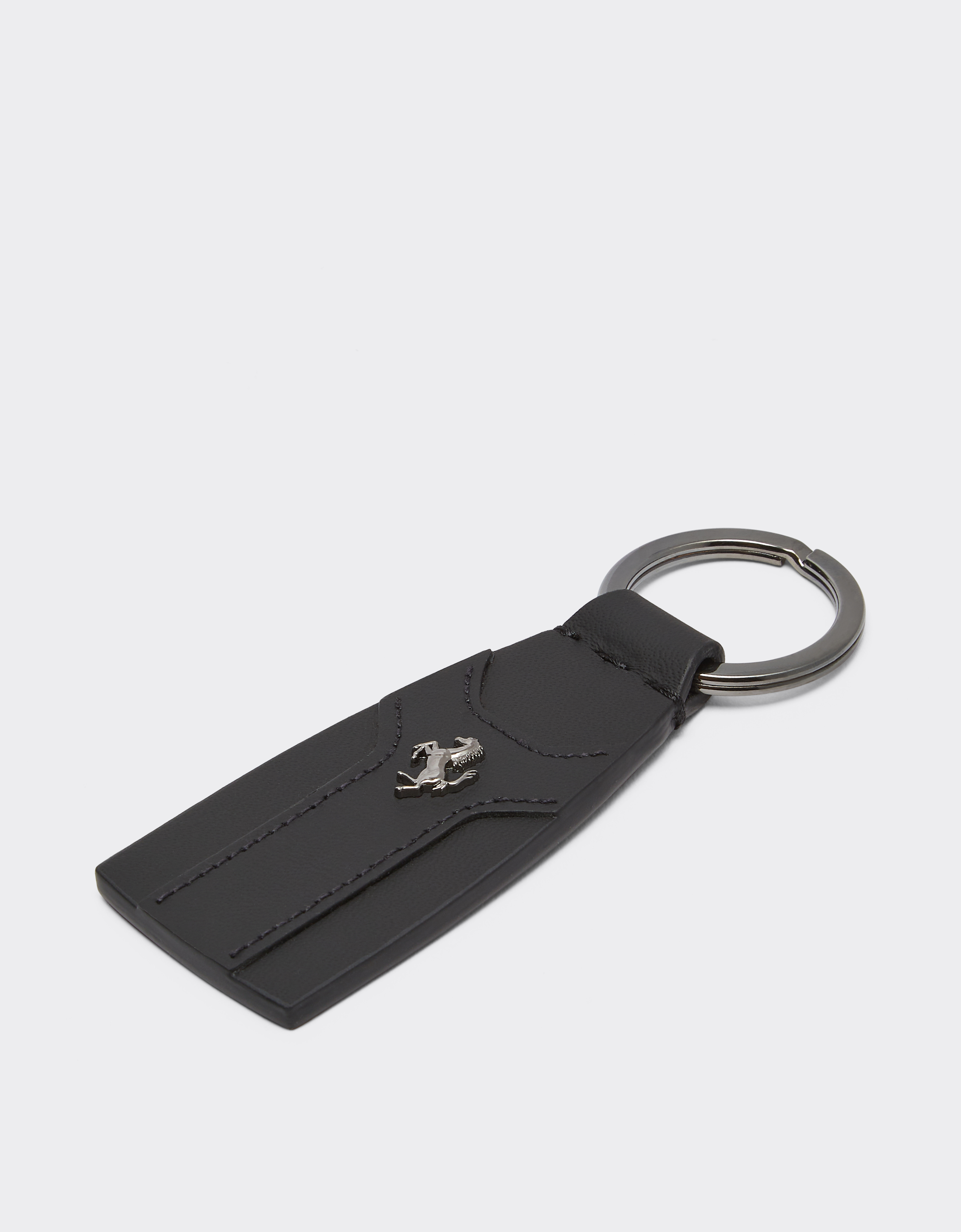  Ferrari Second Life Leather Keychain -  Keychains Black Os 