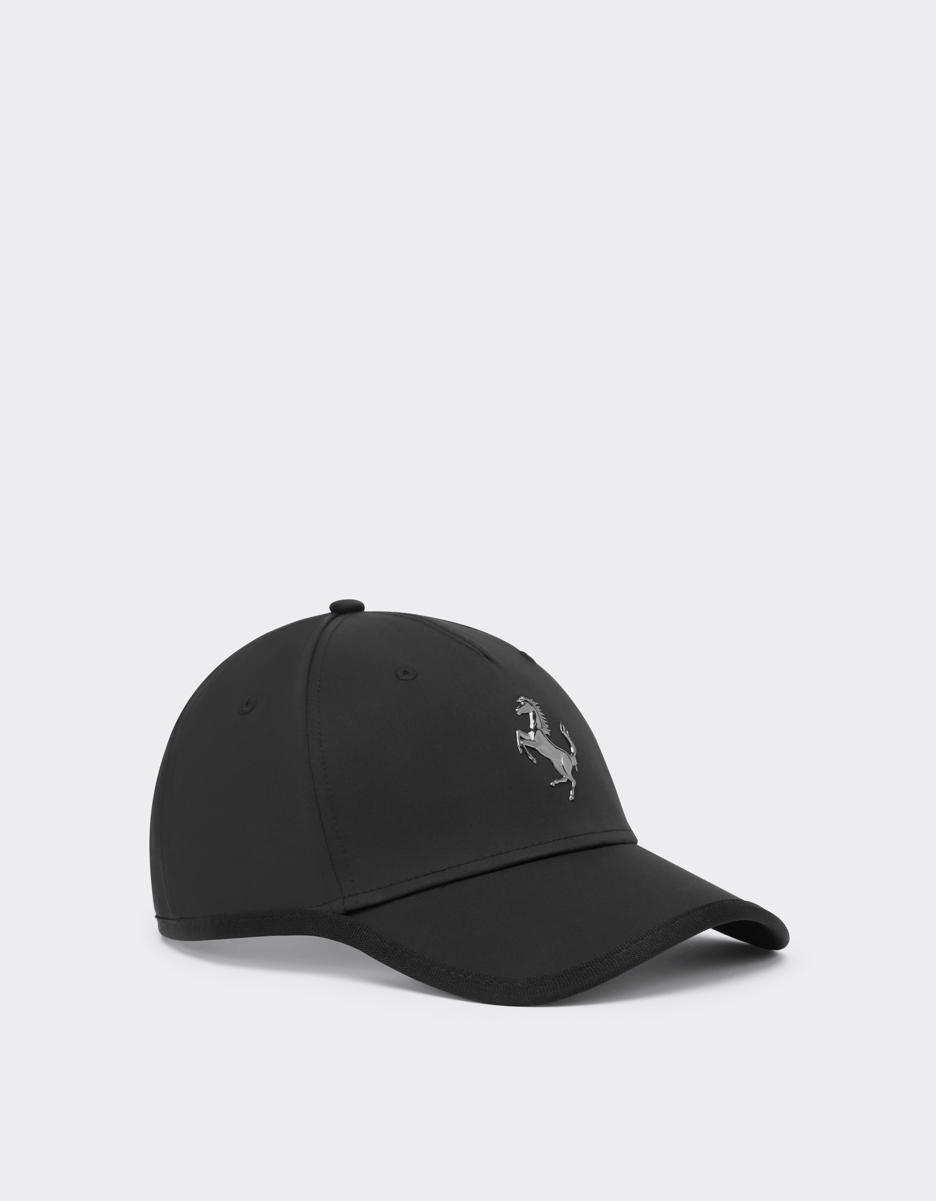  Ferrari Baseball Cap With Prancing Horse Detail -  Sweaters & Knitwear Black Os 