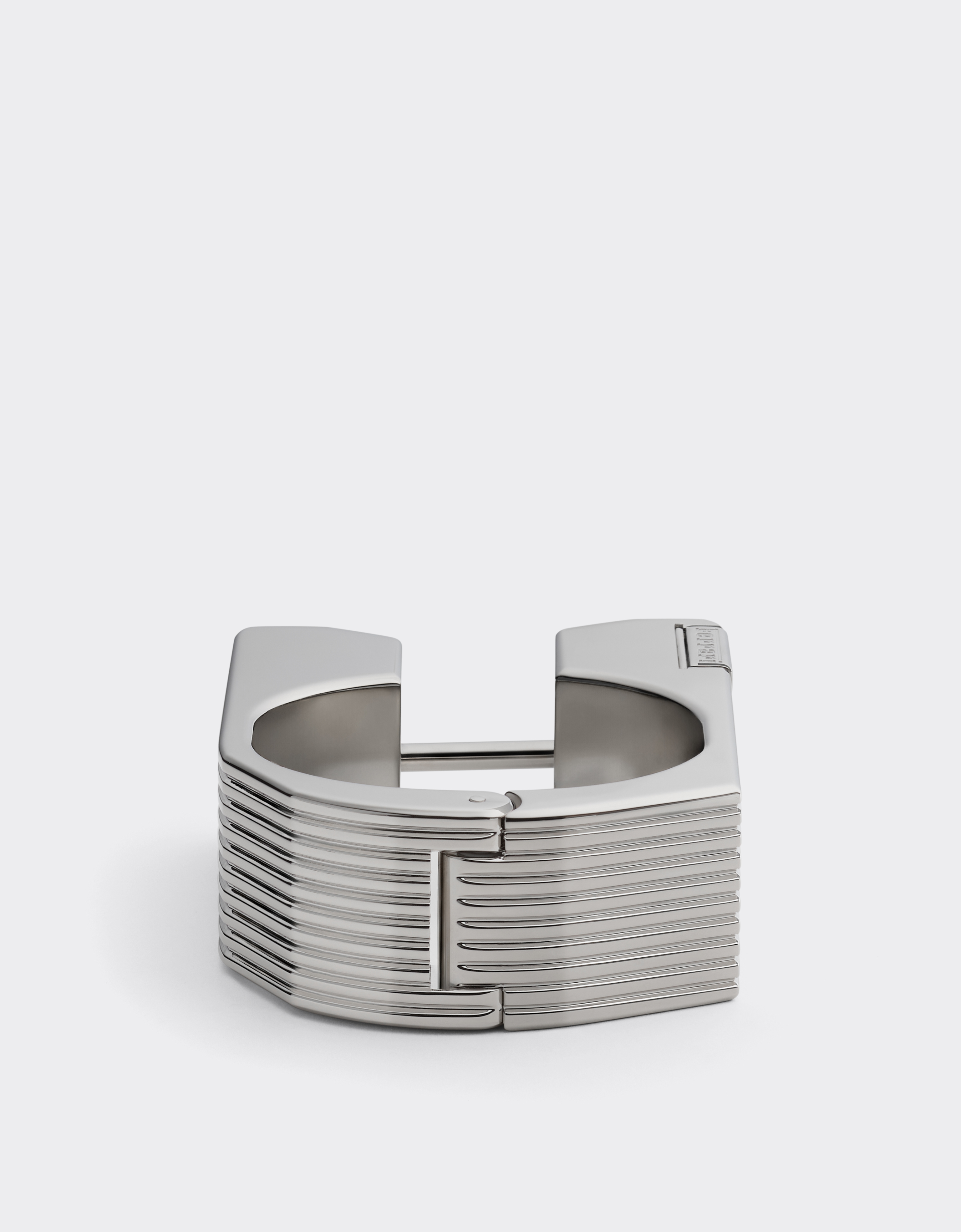  Ferrari Armband Aus Strukturiertem Metall - Female Armbänder Cromo Lucido Os 