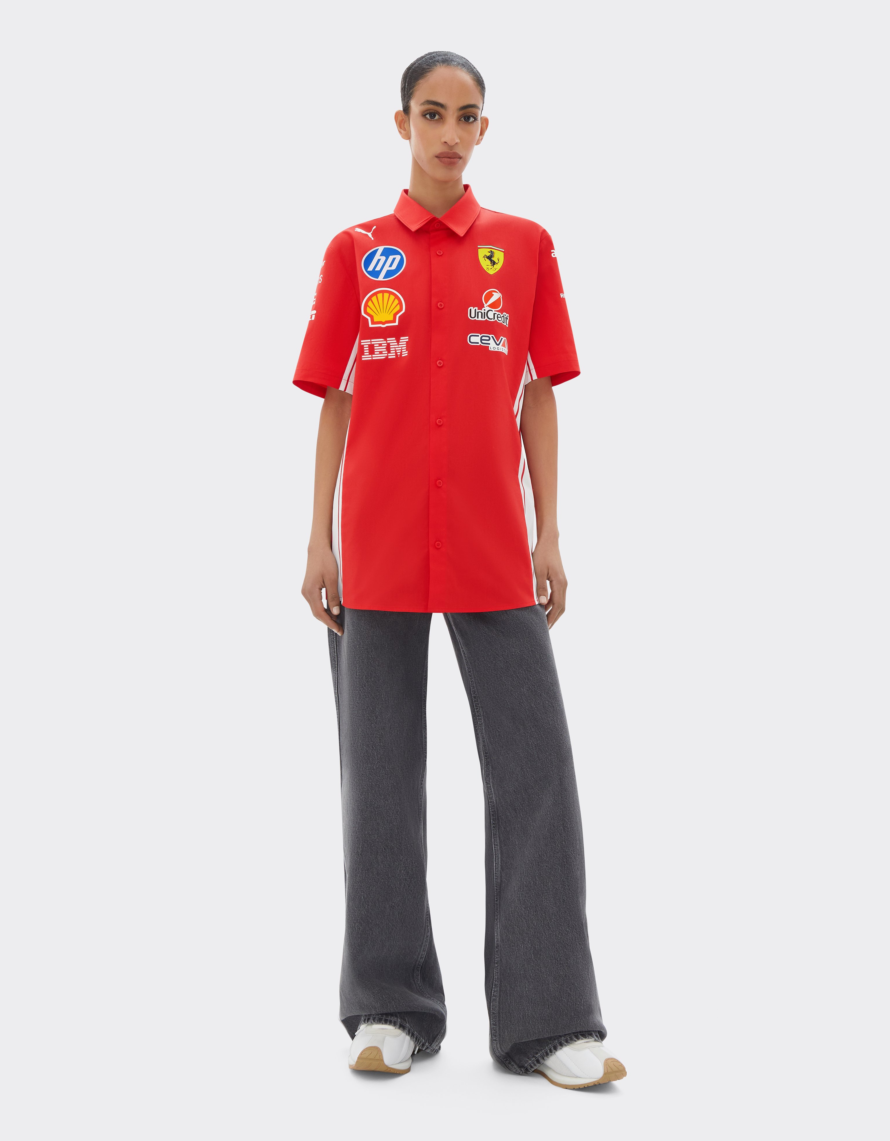  Ferrari Replica 2026 Puma For Scuderia Ferrari Hp Shirt -  Polos Red S 