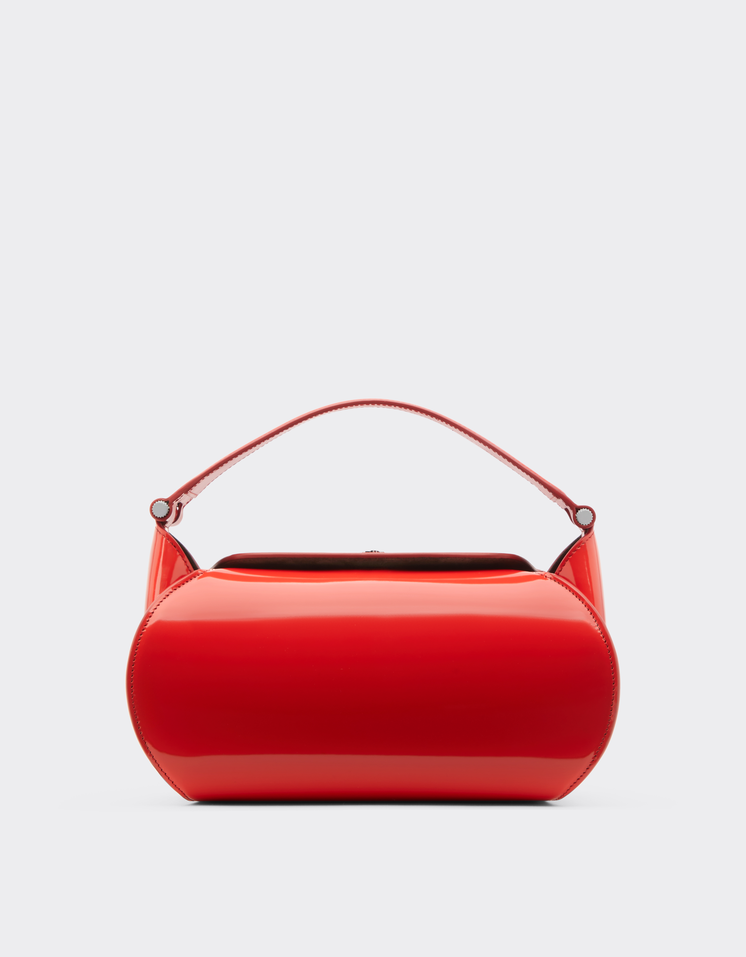 Ferrari La  Dino Top Handle Bag In Red