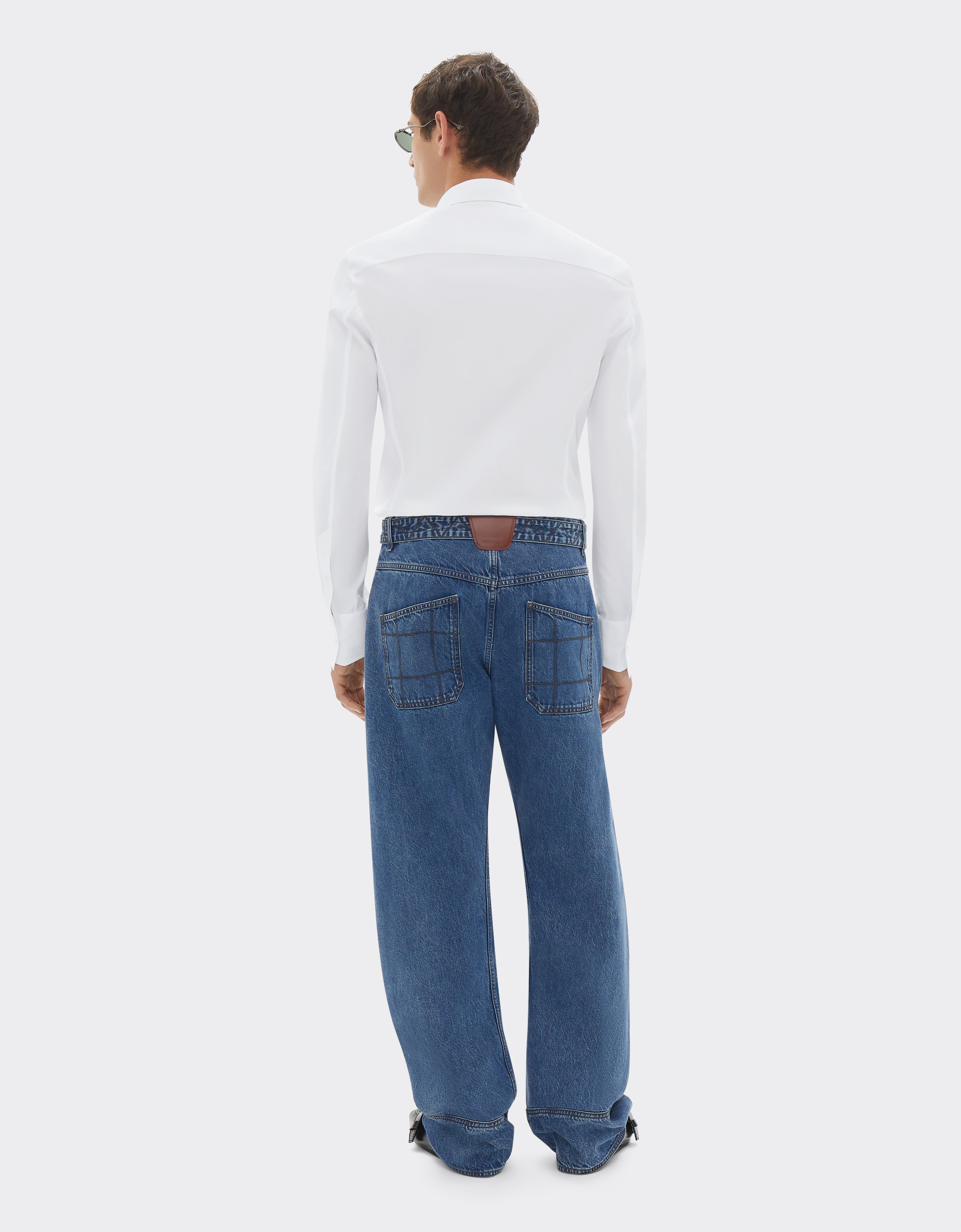 Ferrari Washed Denim Trousers