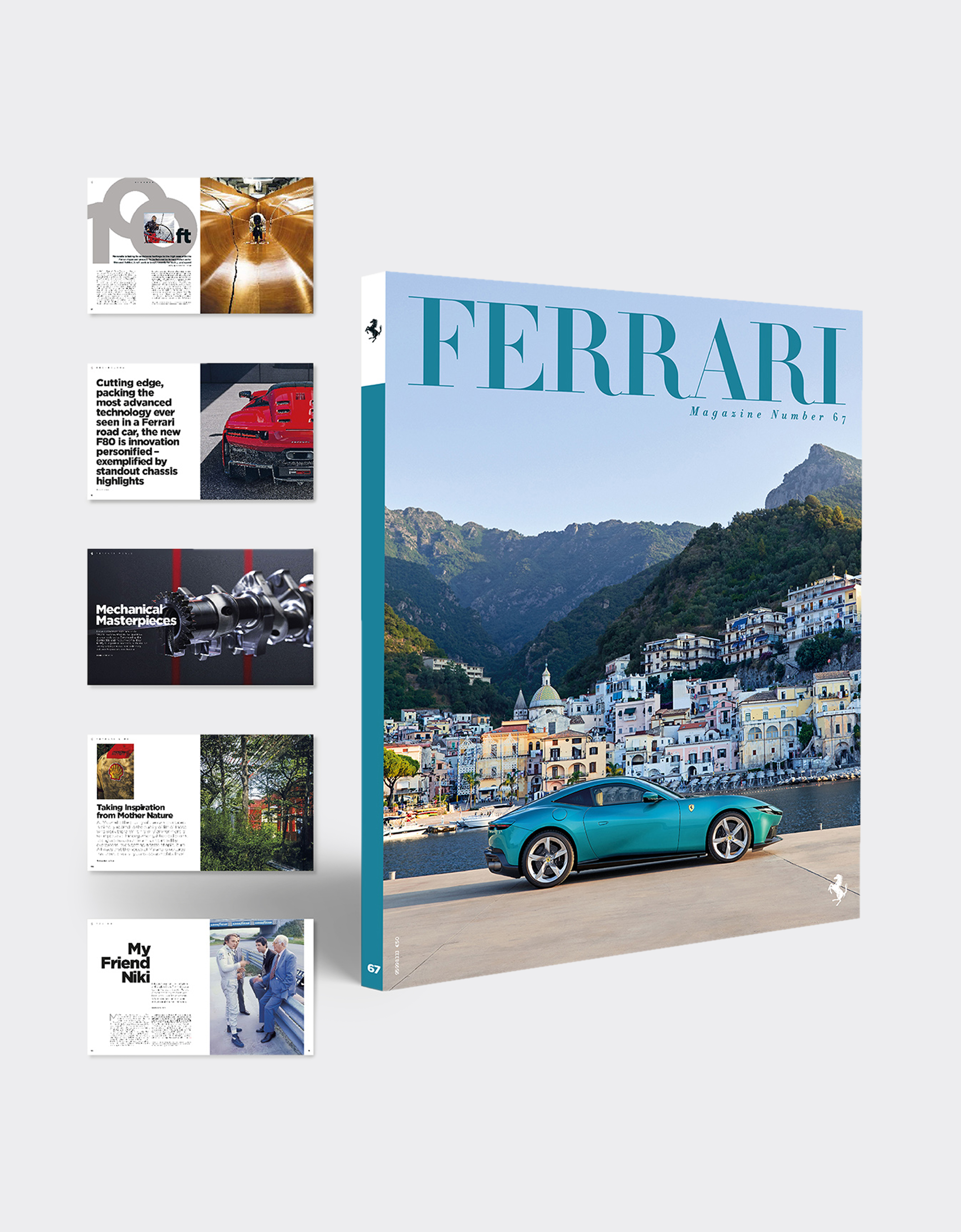  Ferrari The Official Ferrari Magazine Issue 67 -  Yearbooks & Publications Multicolour Os 