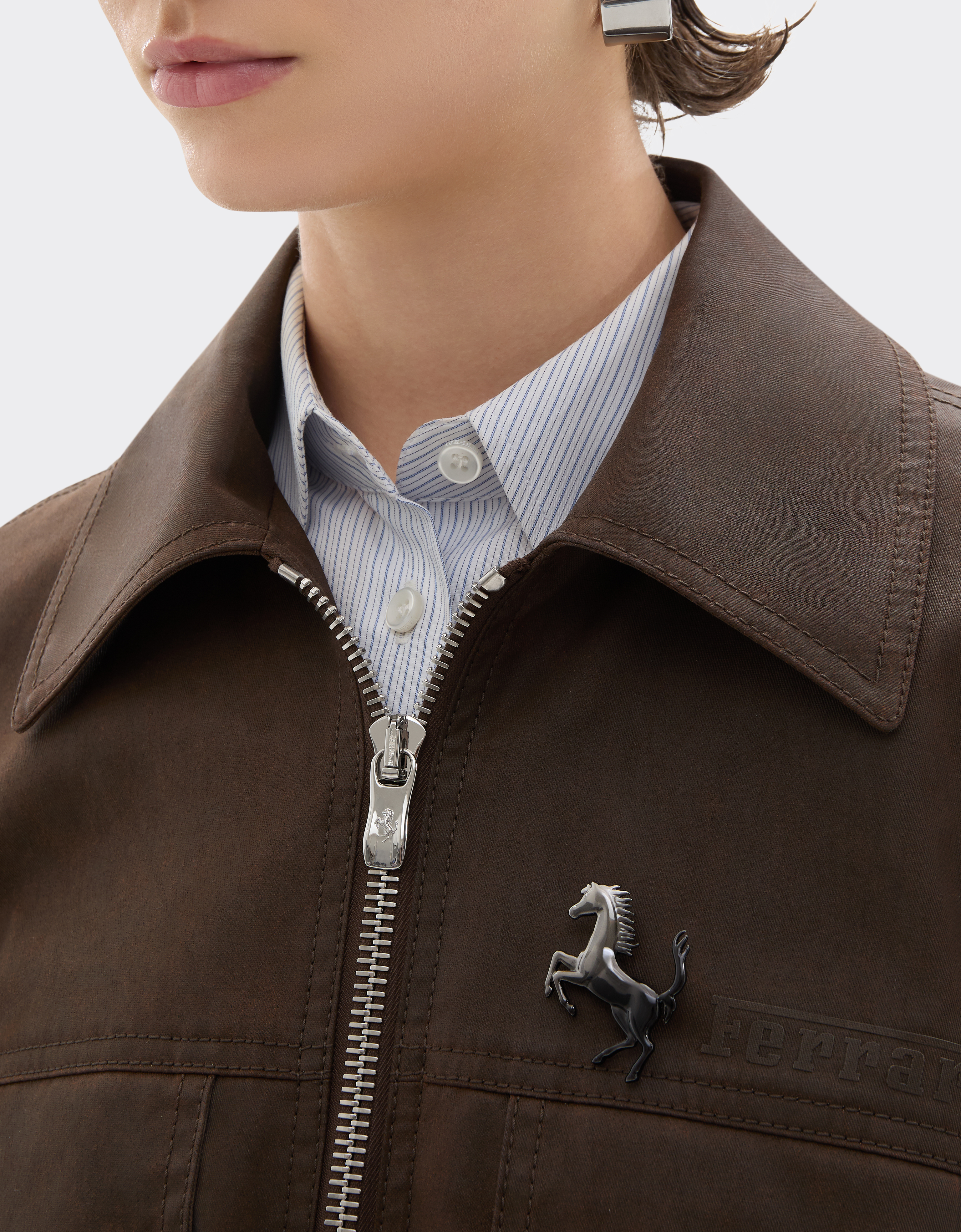 Ferrari Brooch With Prancing Horse