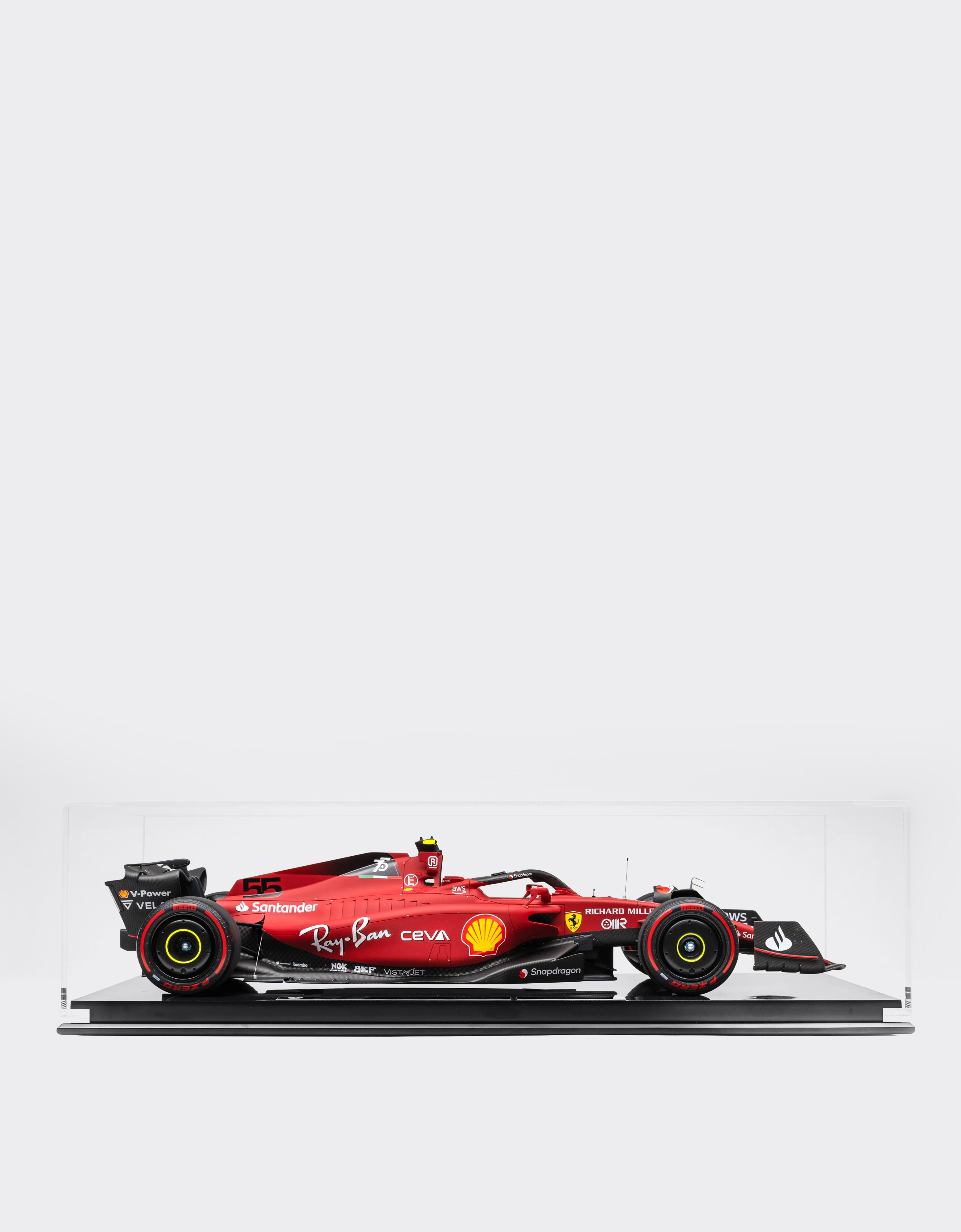 Ferrari Unisex Red 1:8 Scale Carlos Sainz F1-75 Model - F1 Models Os