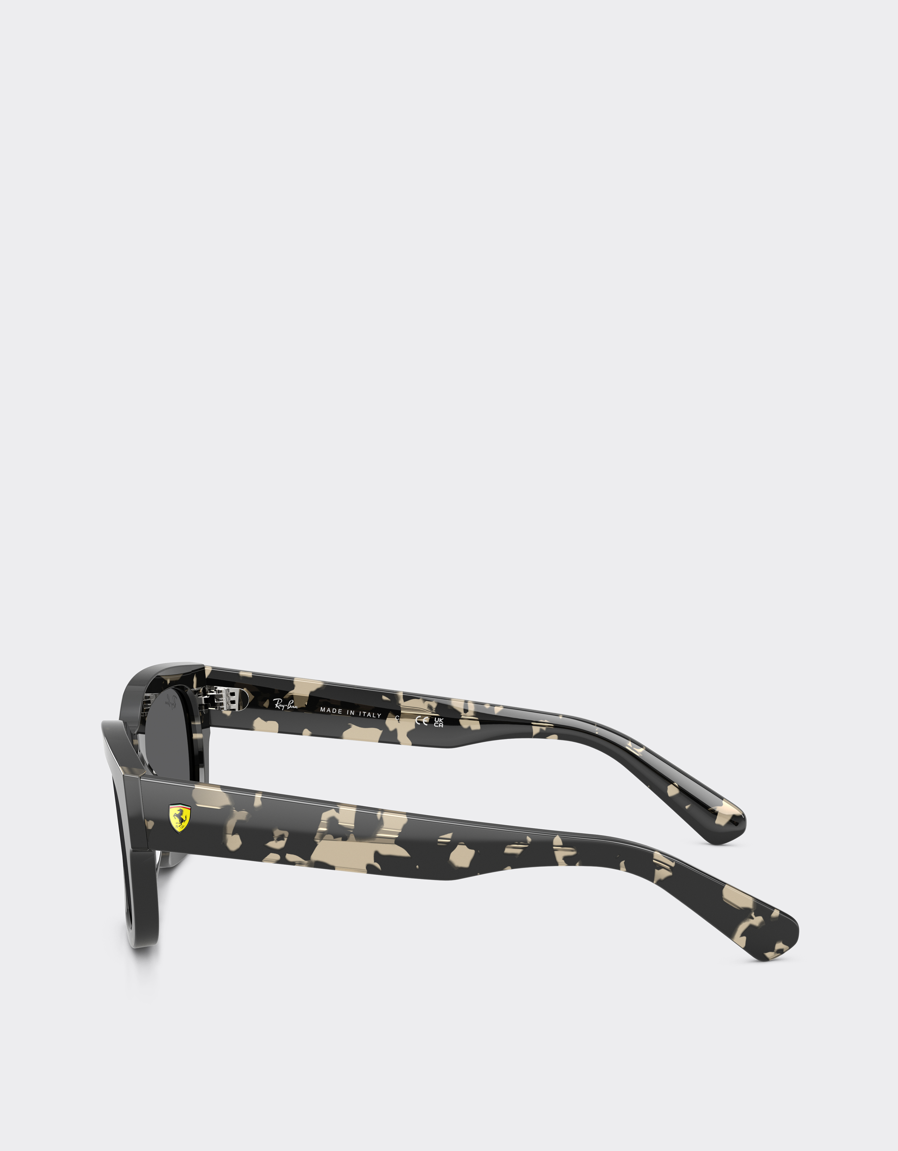  Ferrari Ray-ban Für Scuderia Ferrari Rb2228m Aus Grauem Havanna-acetat Mit Dunkelgrauen Gläsern -  Sonnenbrillen Multicolour Os 